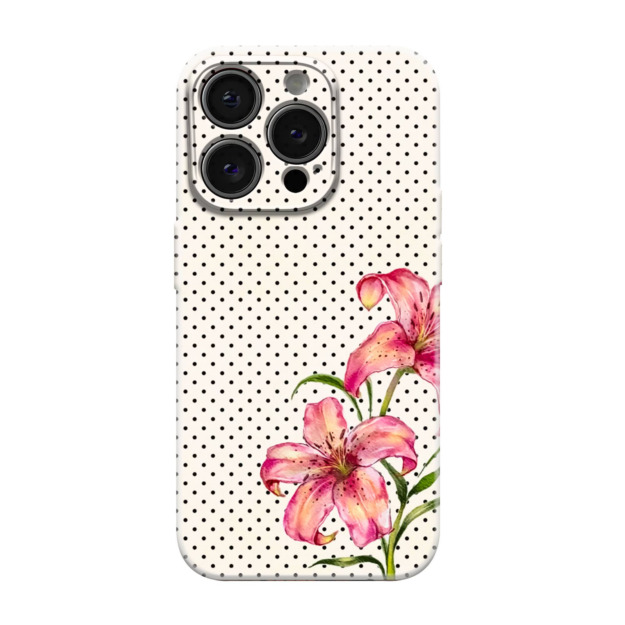 Blush Lily Glossy Hard Case
