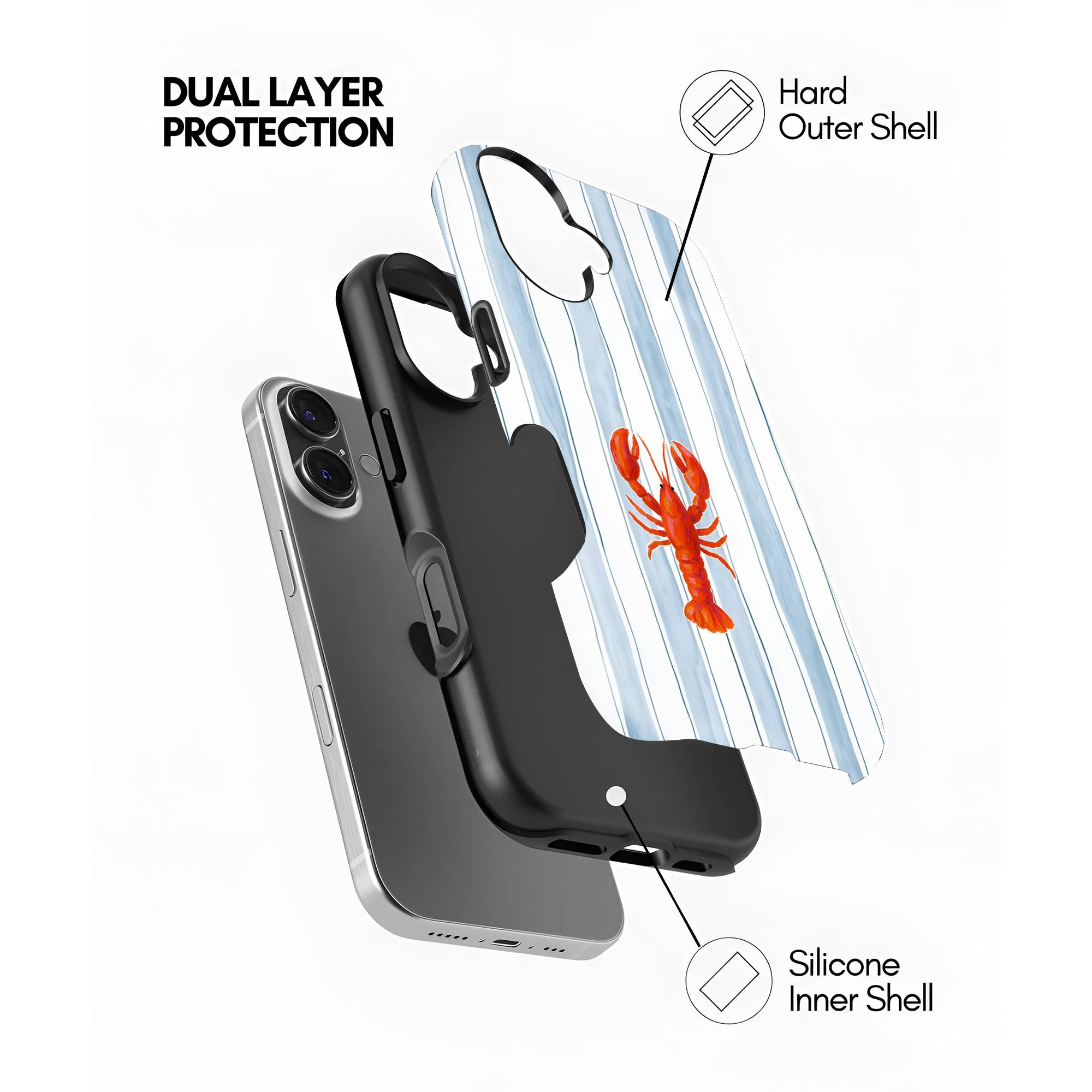 Coastal Catch Dual Guard Case