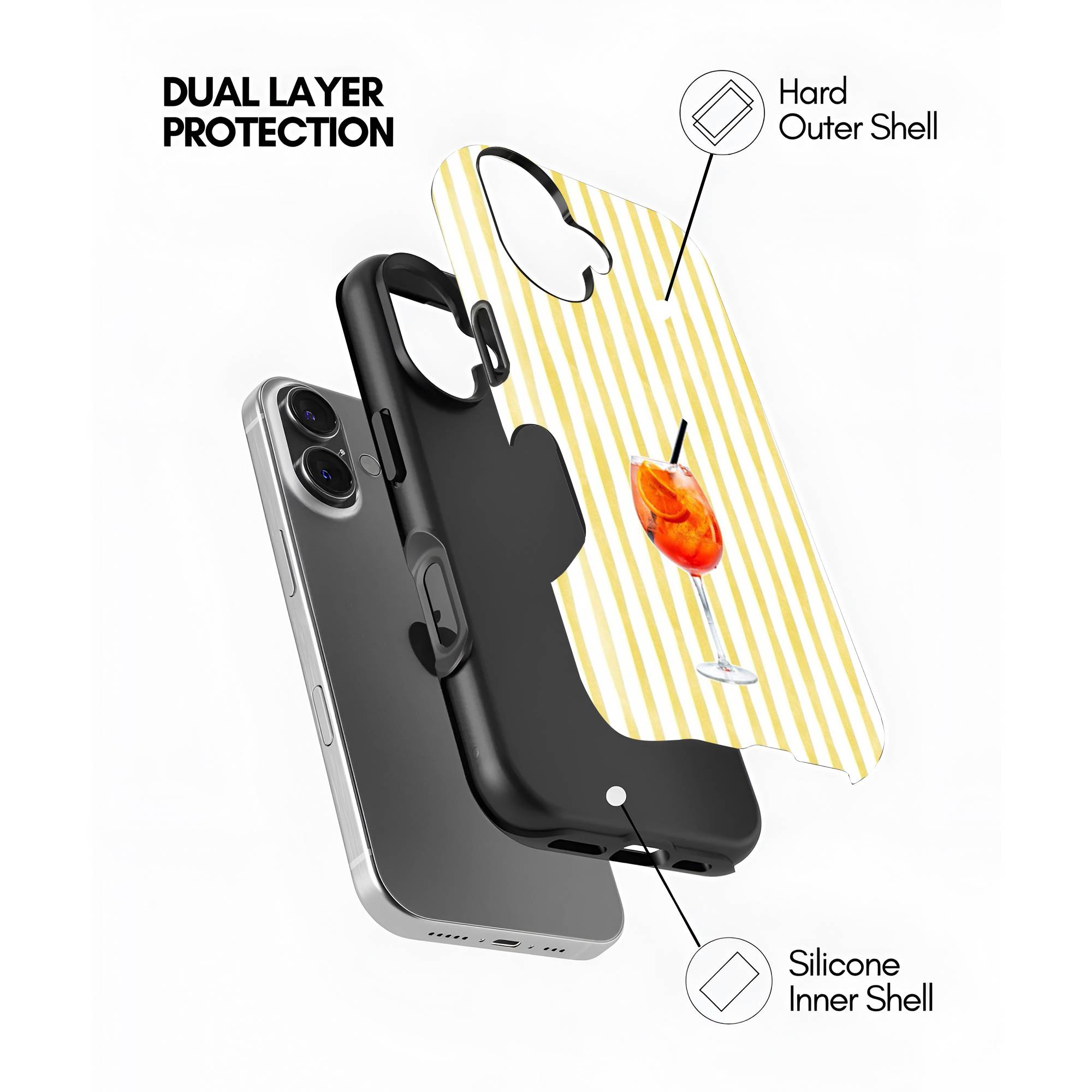 Lemony Spritz Dual Guard Case