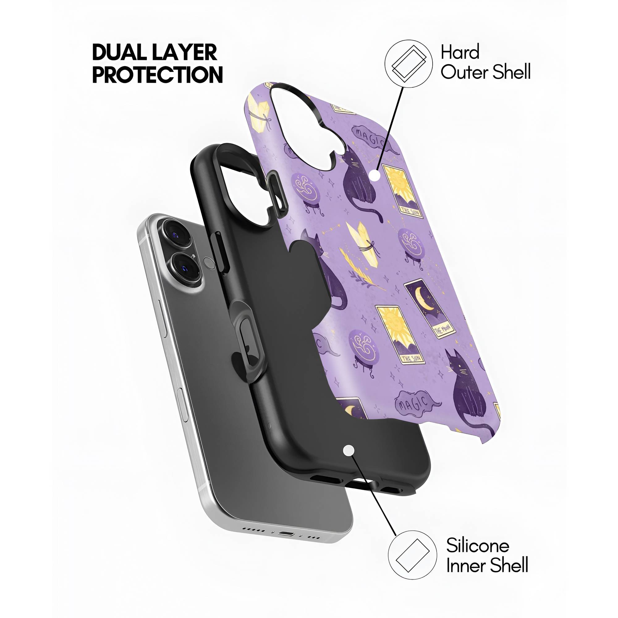 Cat Magic Dual Guard Case