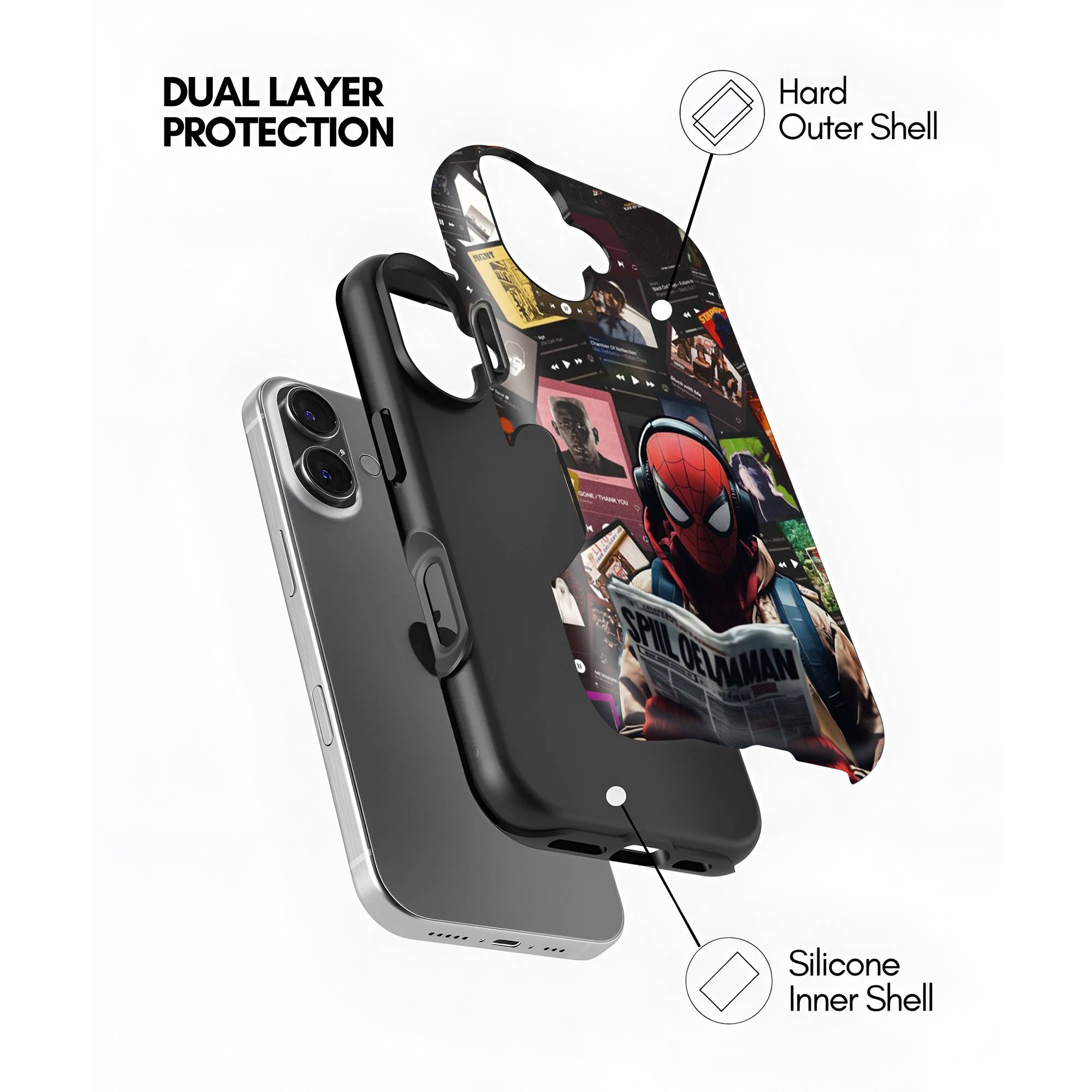 Spidey Soundscape Dual Guard Case