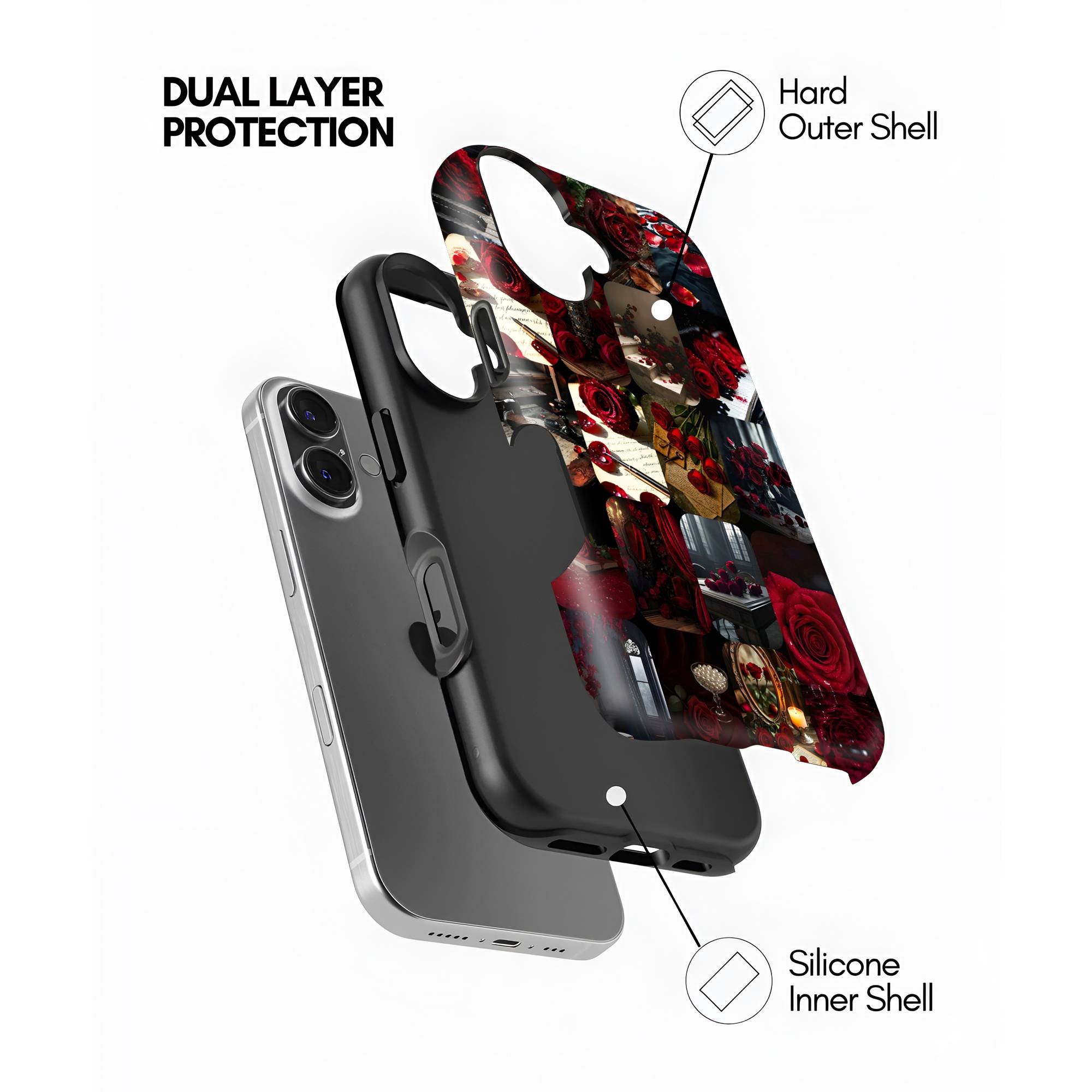 Crimson Romance Dual Guard Case