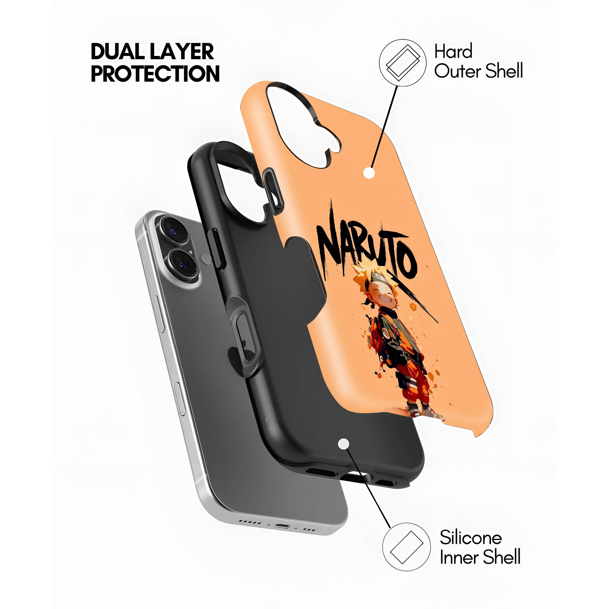 Naruto Dual Guard Case
