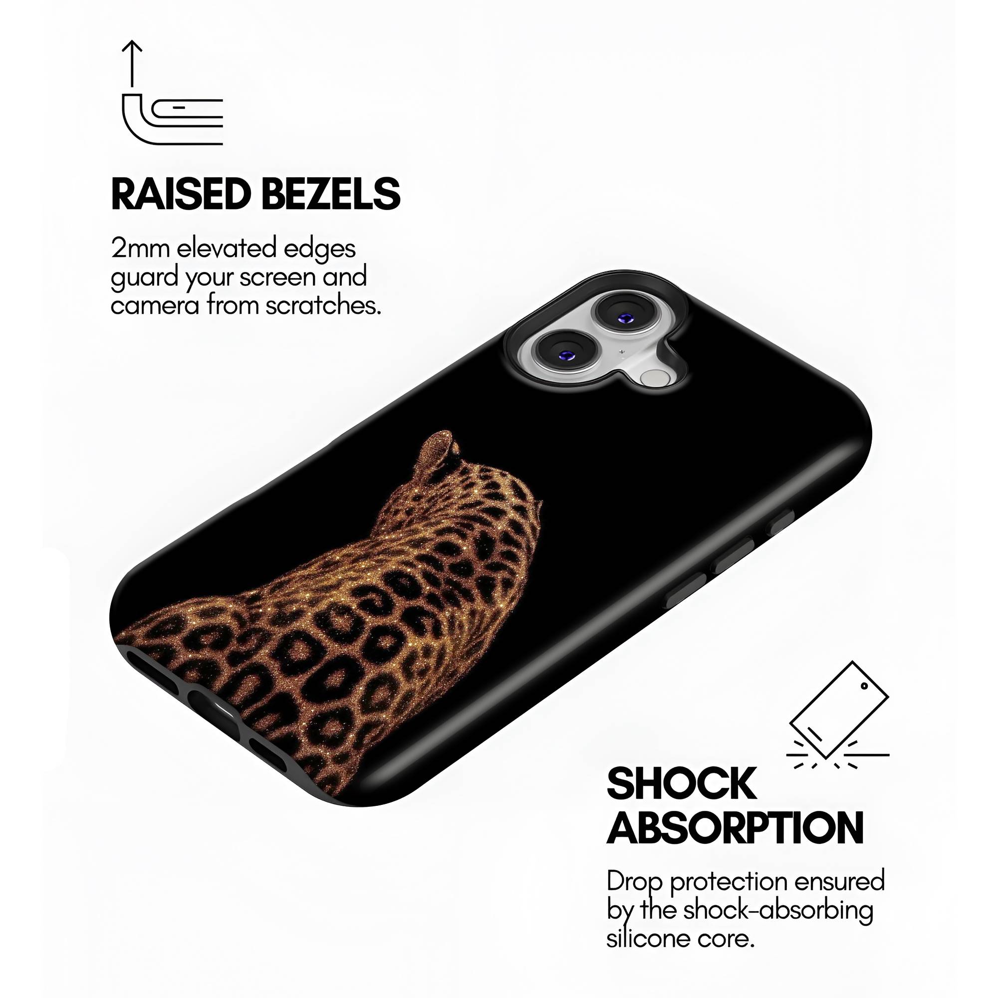 Midnight Leopard Dual Guard Case