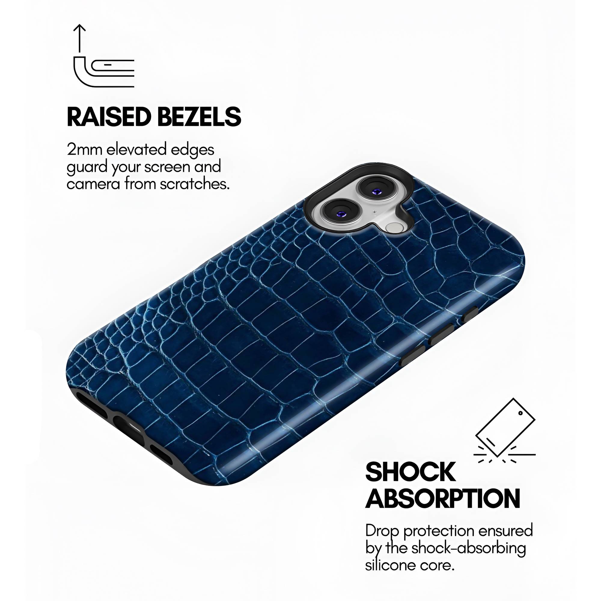 Midnight Croc Dual Guard Case