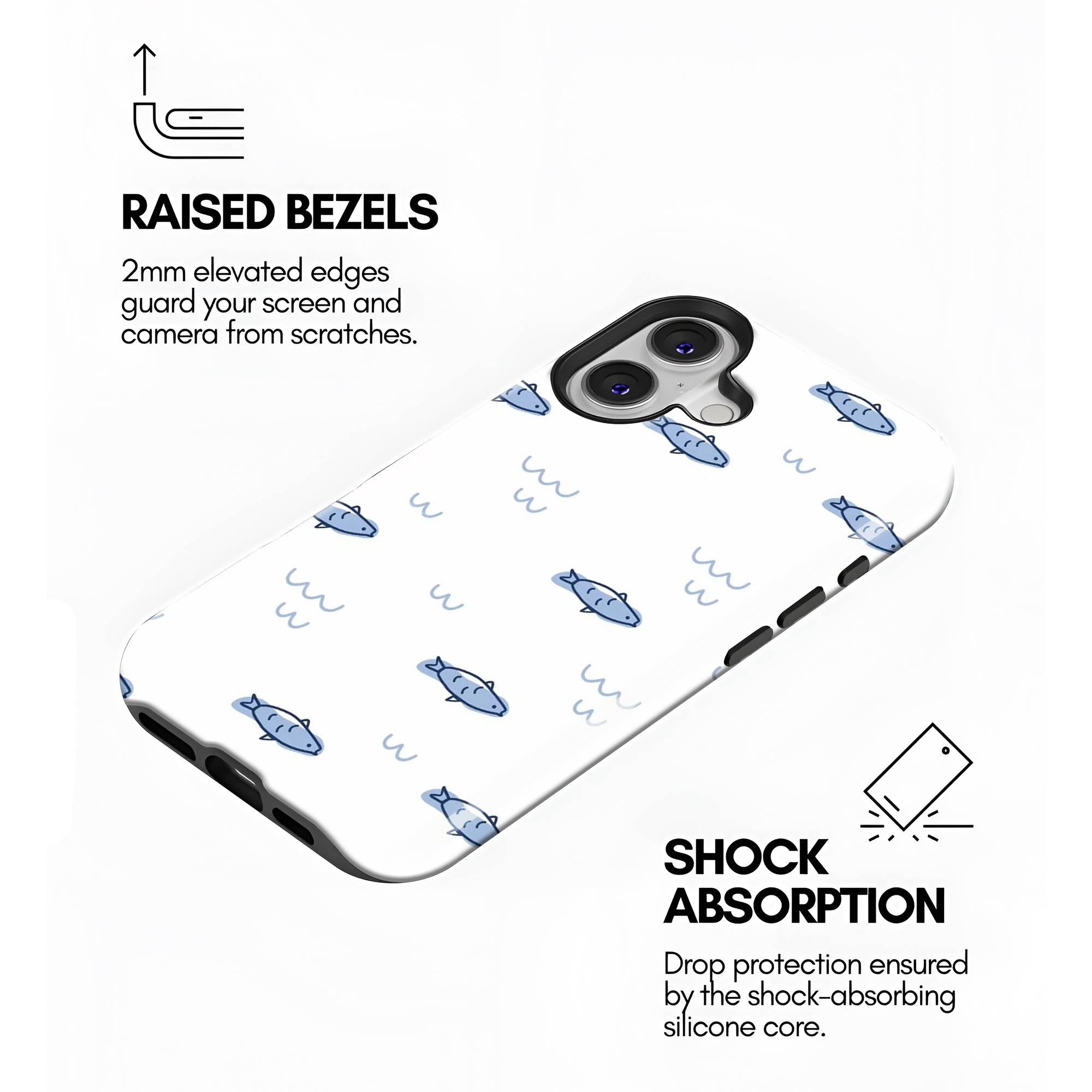 Little Fish Drift Dual Guard Case