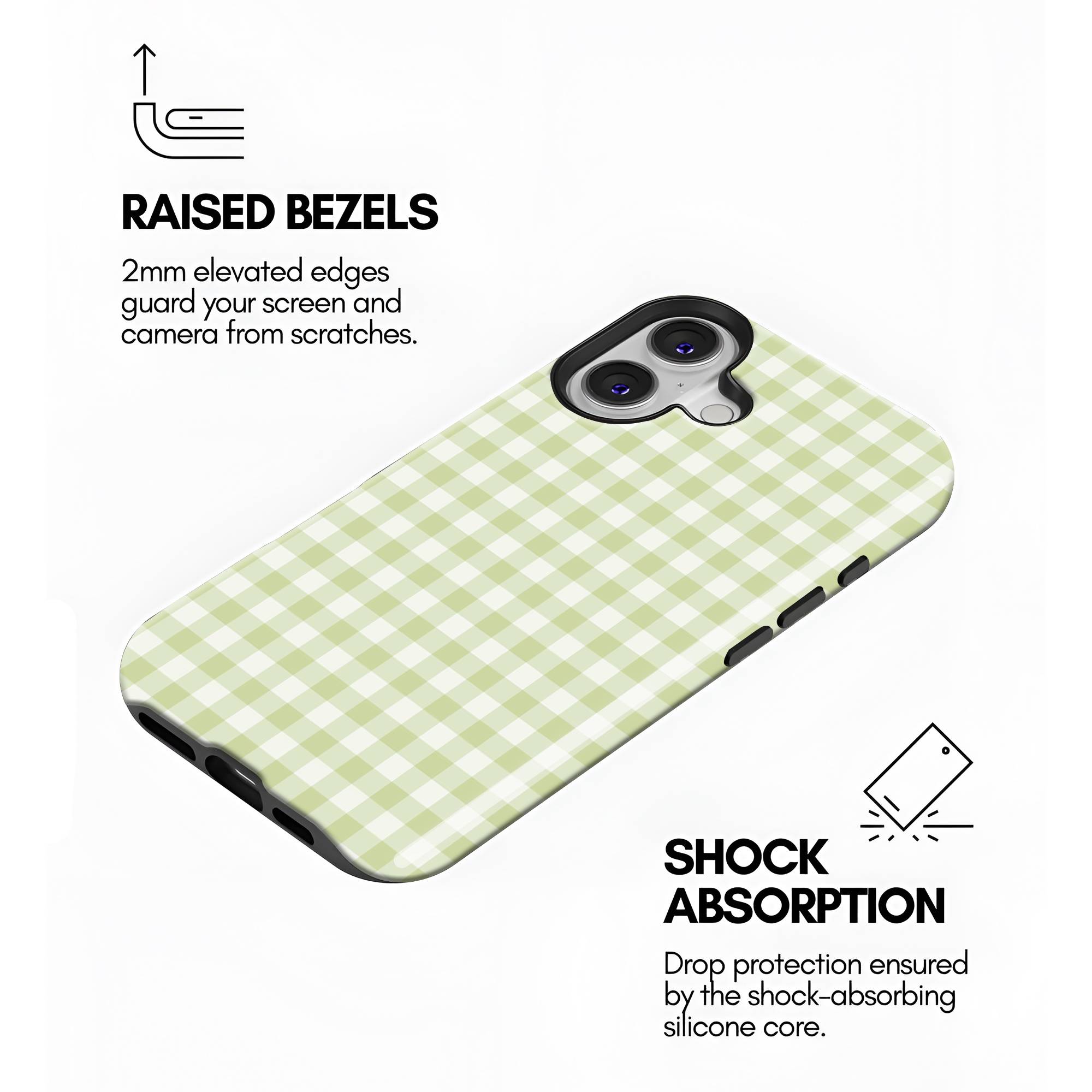 Spring Checkered Dual Guard Case