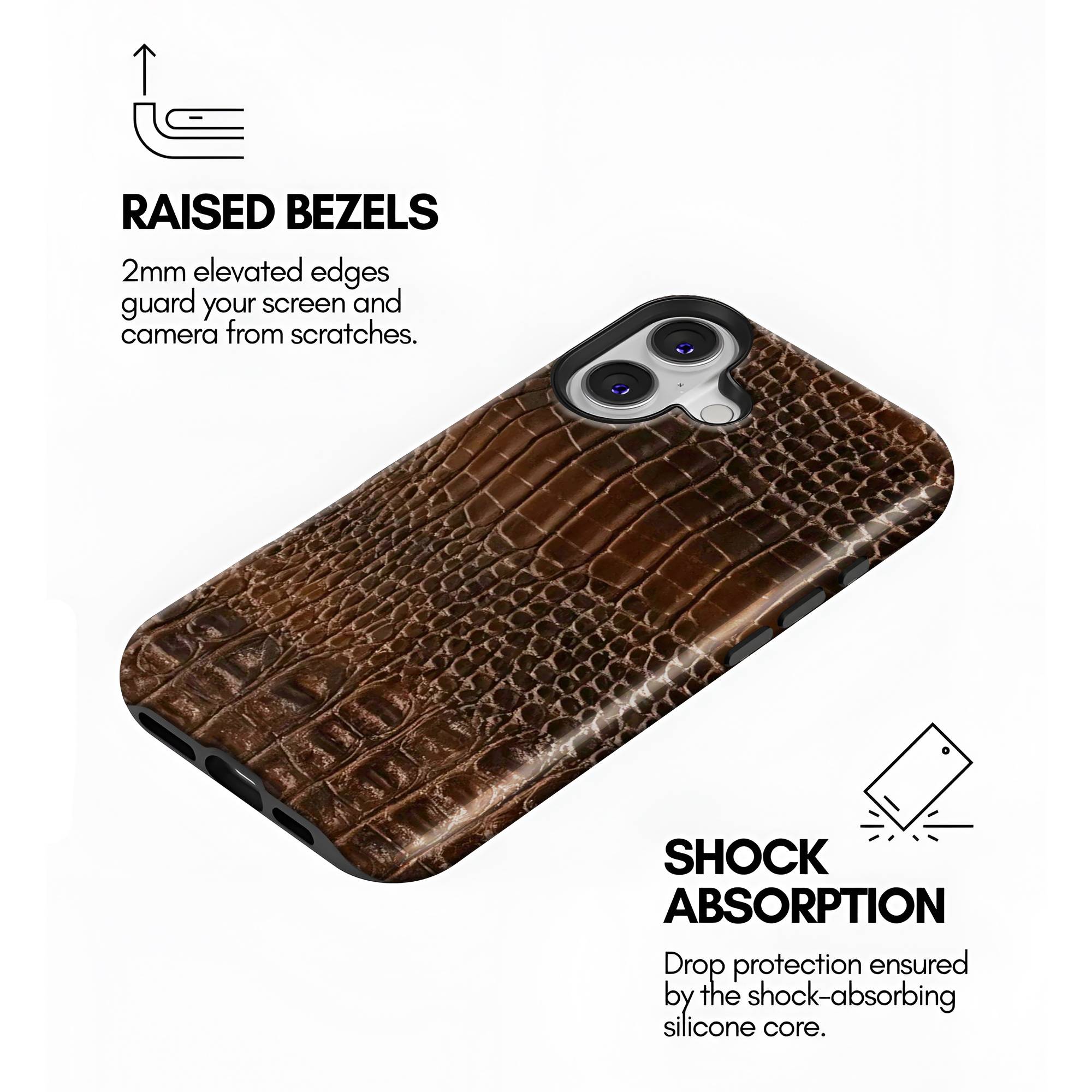 Savage Leather Dual Guard Case