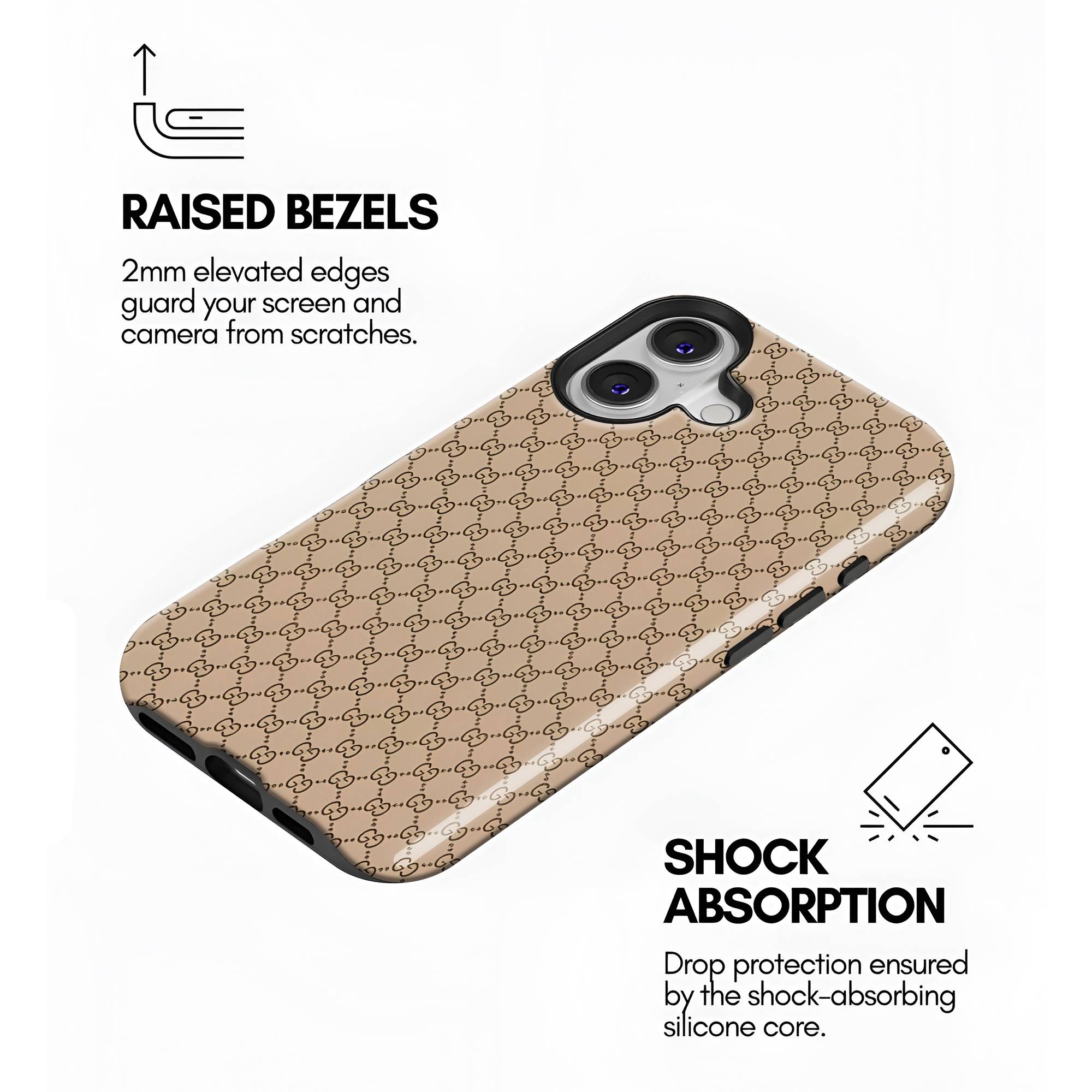 Classic Luxe Grid Dual Guard Case