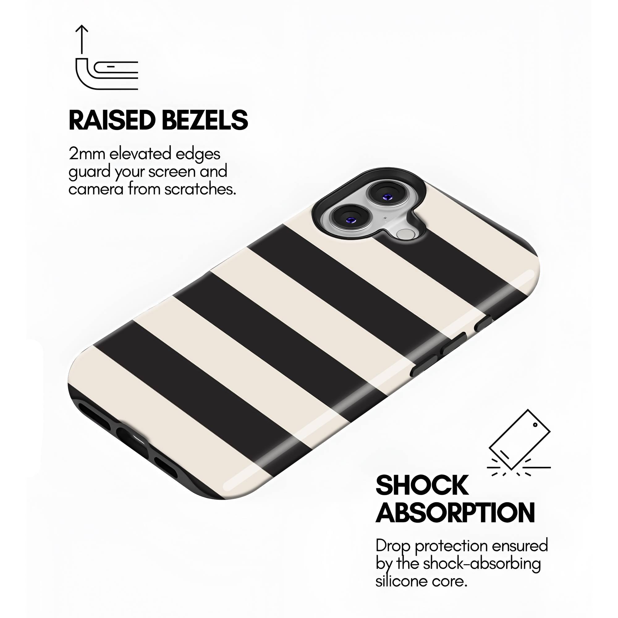 Noir Lines Dual Guard Case