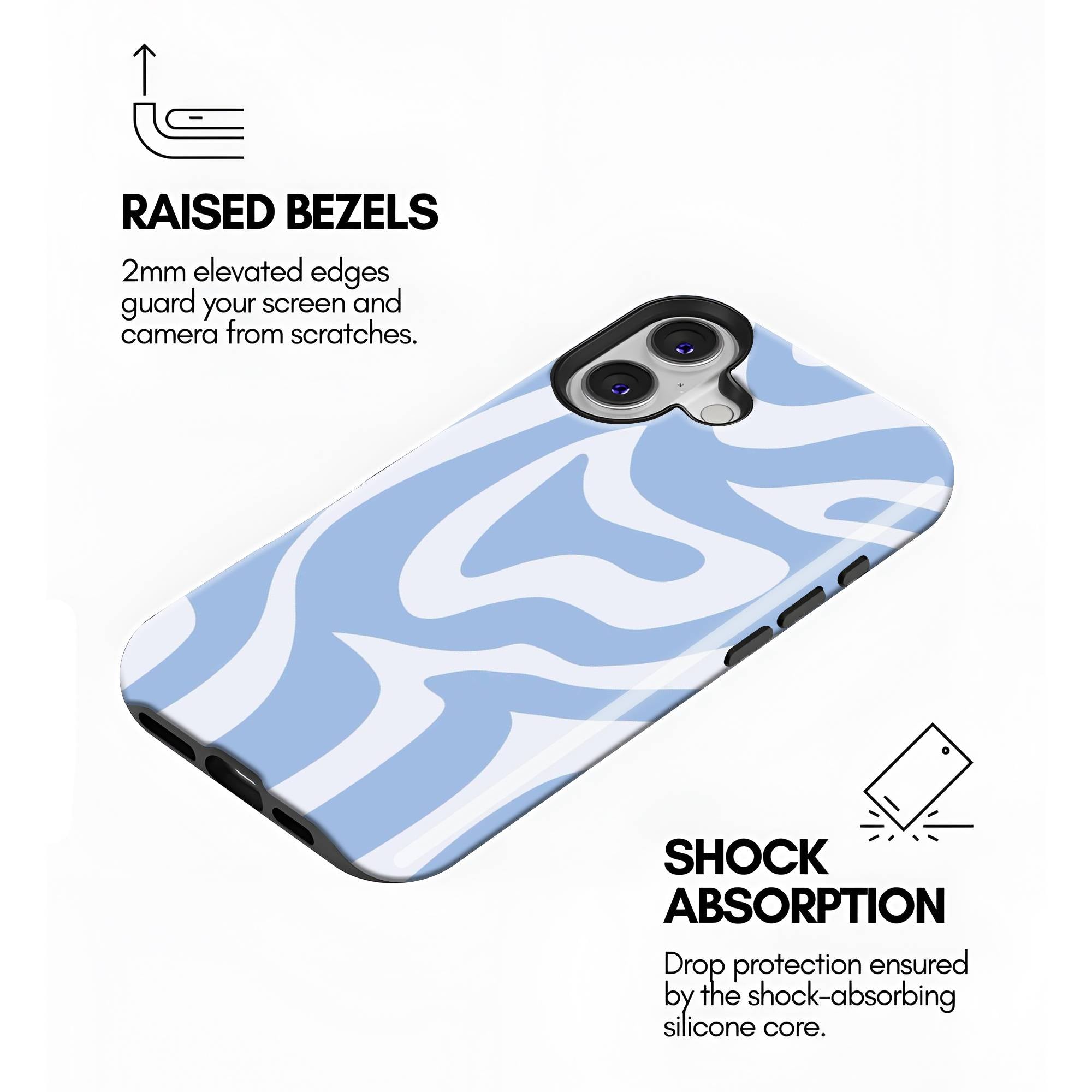 Blue Drift Dual Guard Case