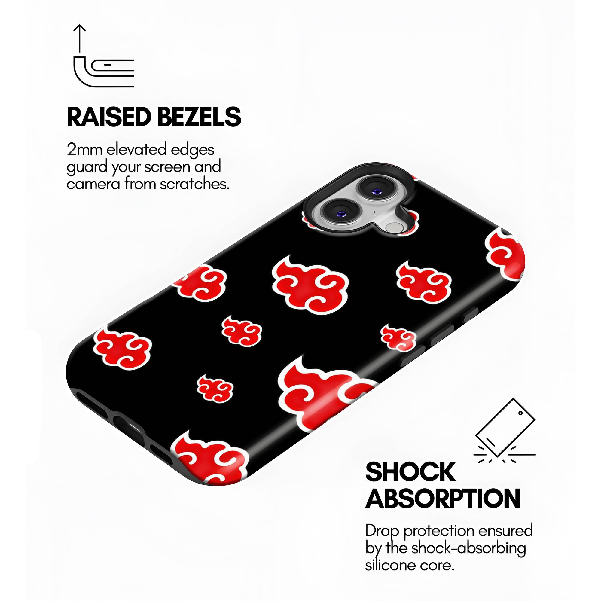 Akatsuki Cloud Dual Guard Case