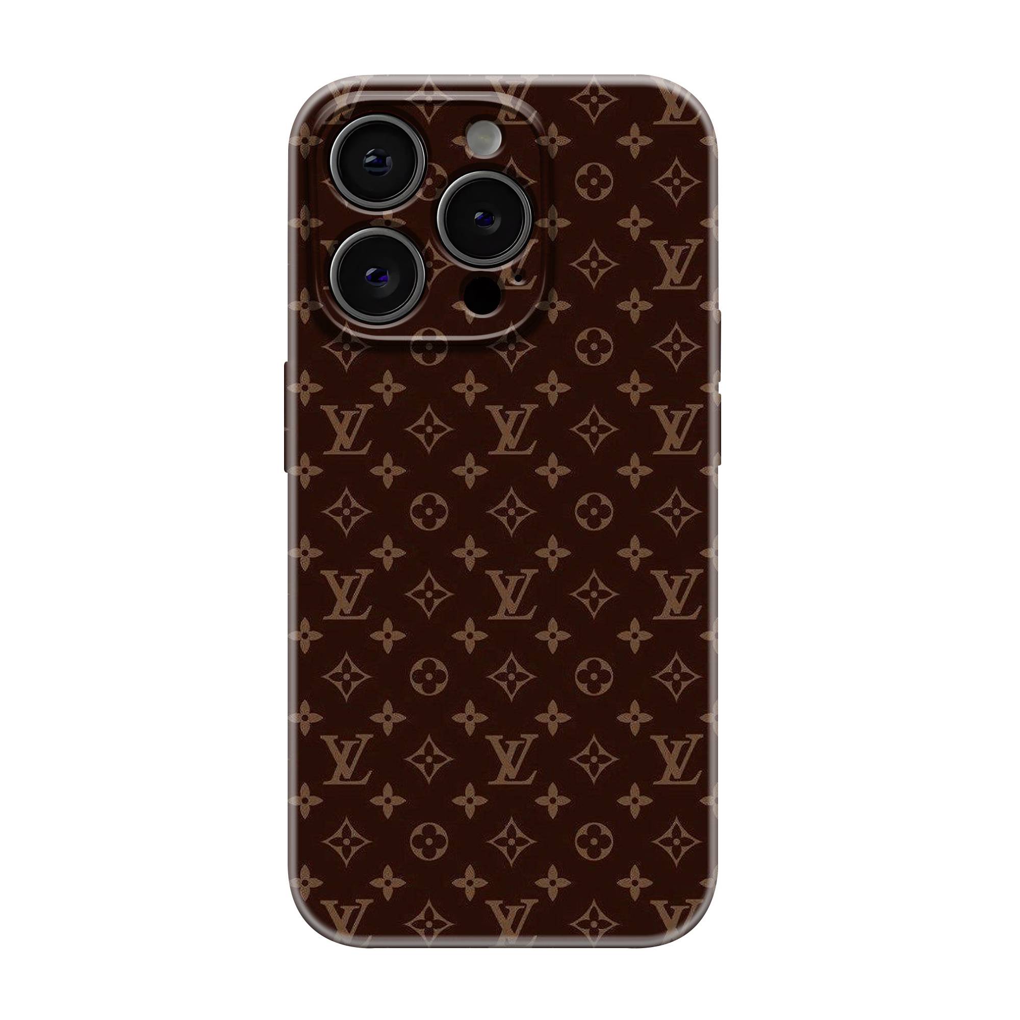 Timeless Brown Luxe Glossy Hard Case