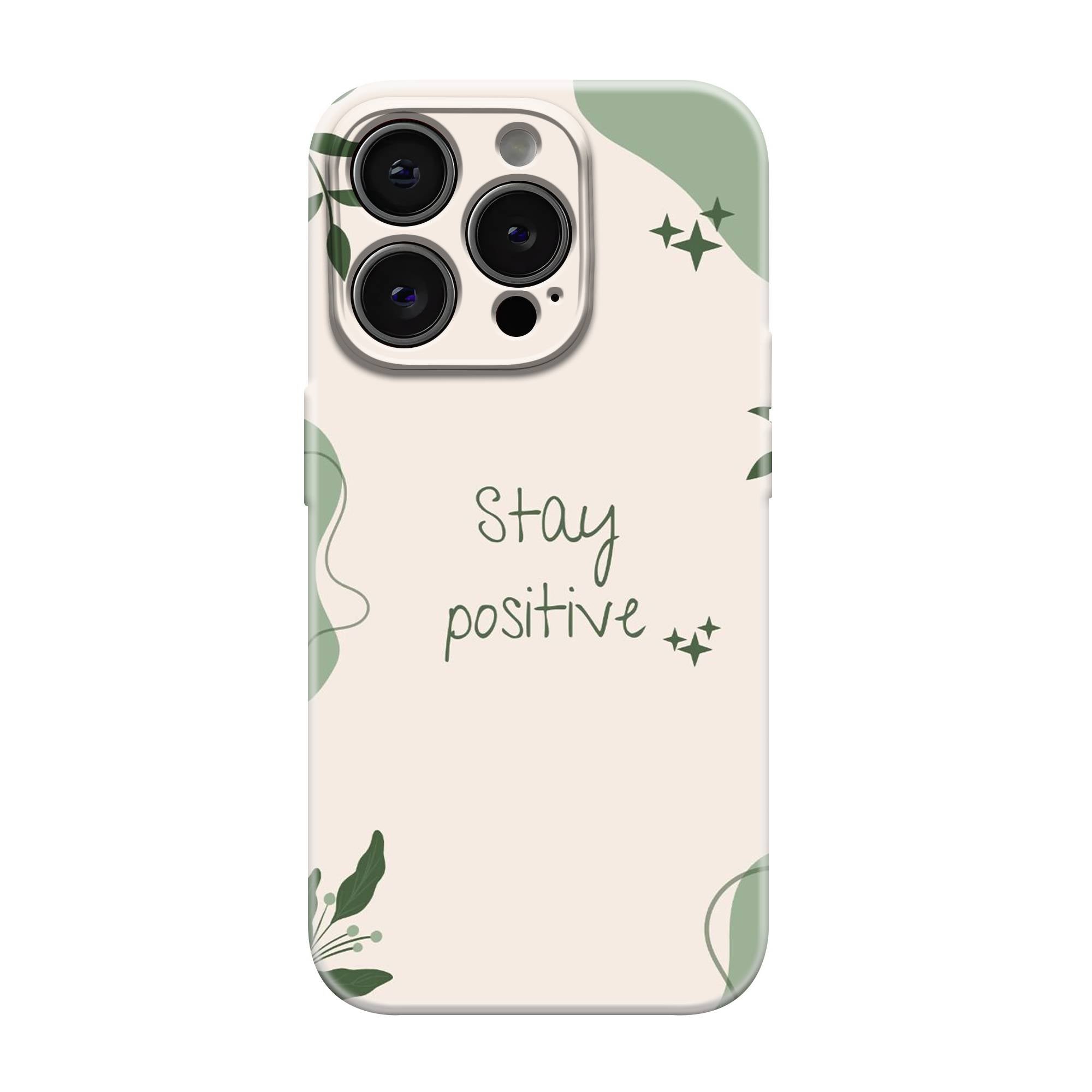 Stay Positive Glossy Hard Case