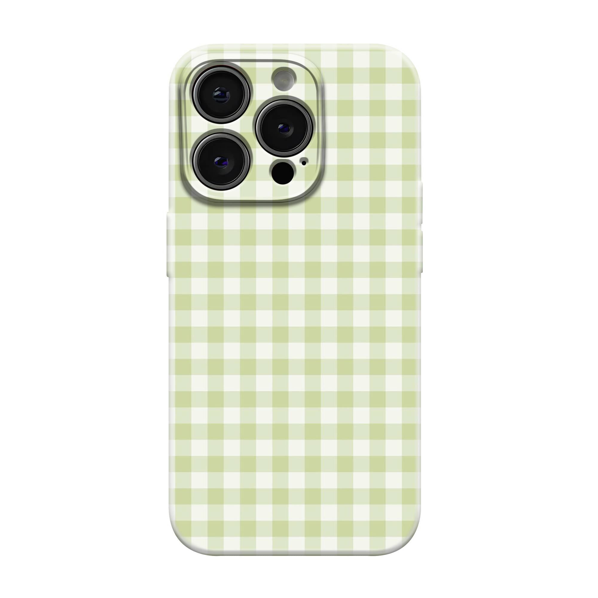Spring Checkered Glossy Hard Case