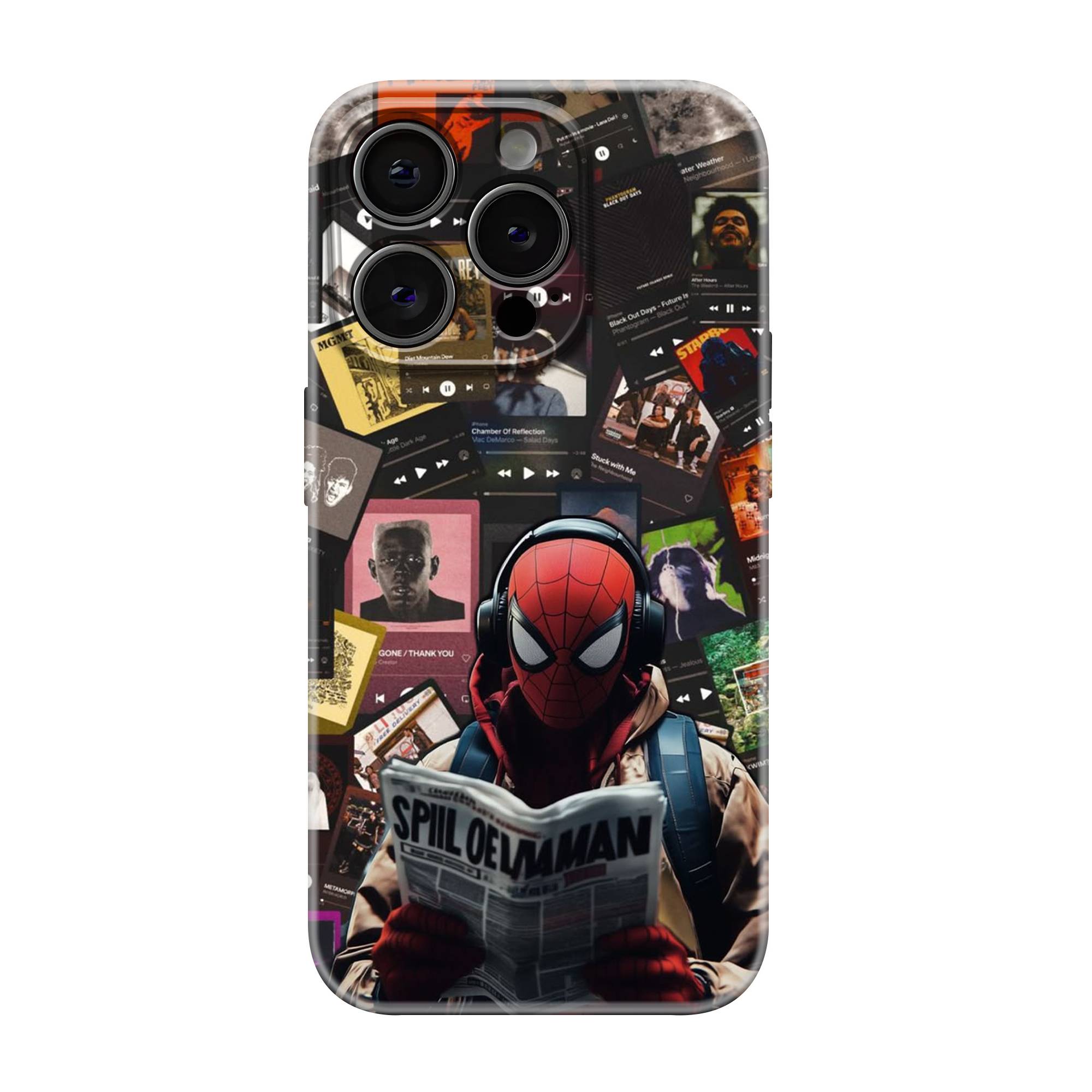 Spidey Soundscape Glossy Hard Case