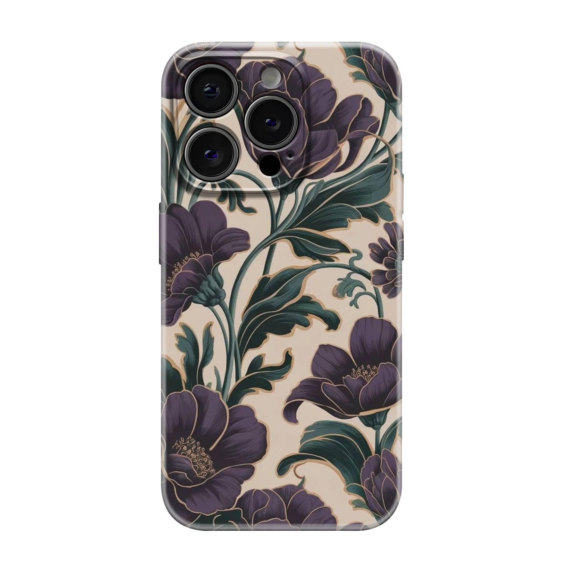 Royal Bloom Glossy Hard Case