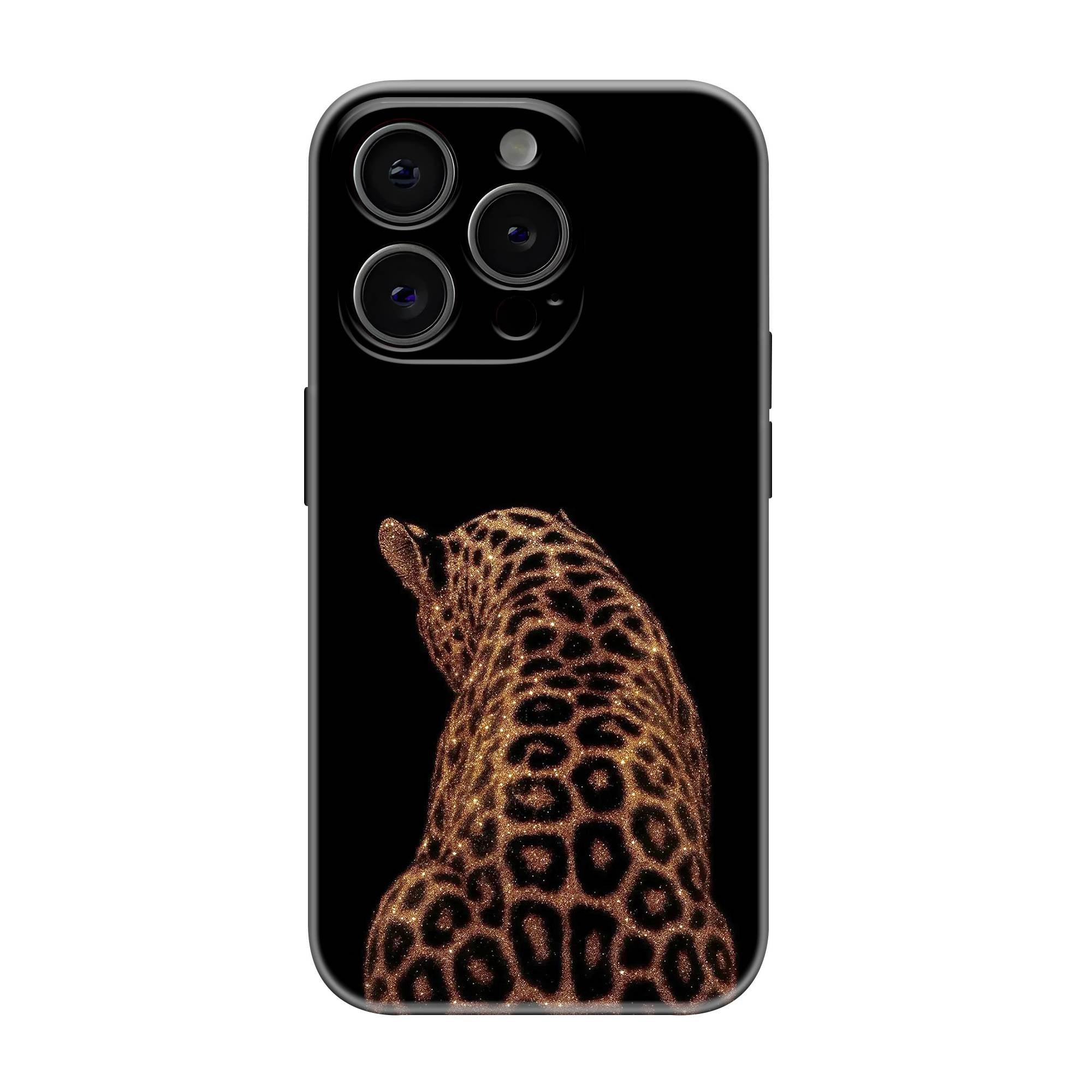 Midnight Leopard Glossy Hard Case
