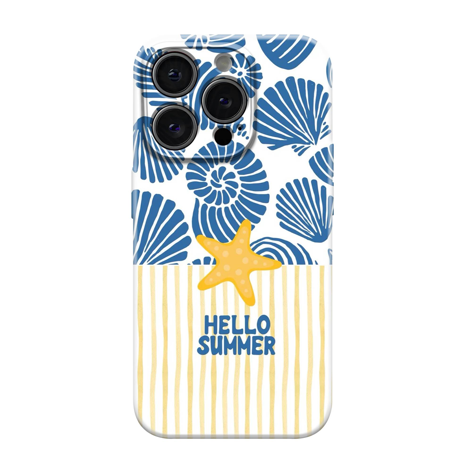 Hello Summer Vibes Glossy Hard Case