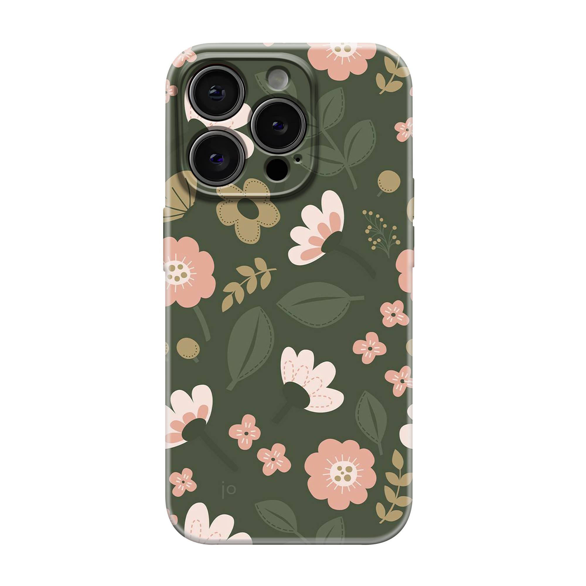 Forest Petals Glossy Hard Case