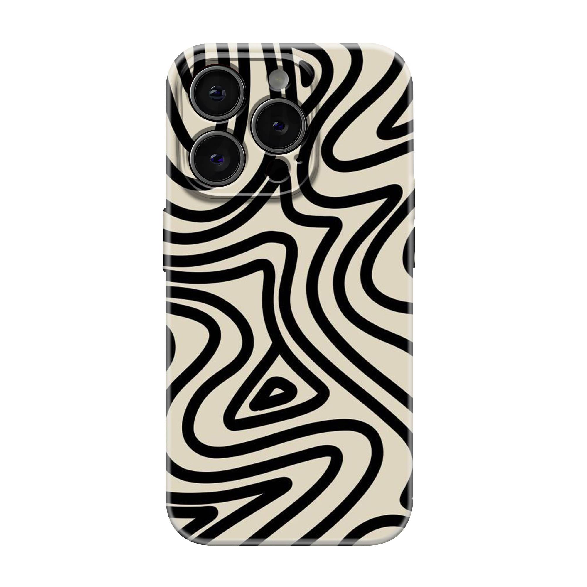 Fluid Maze Glossy Hard Case