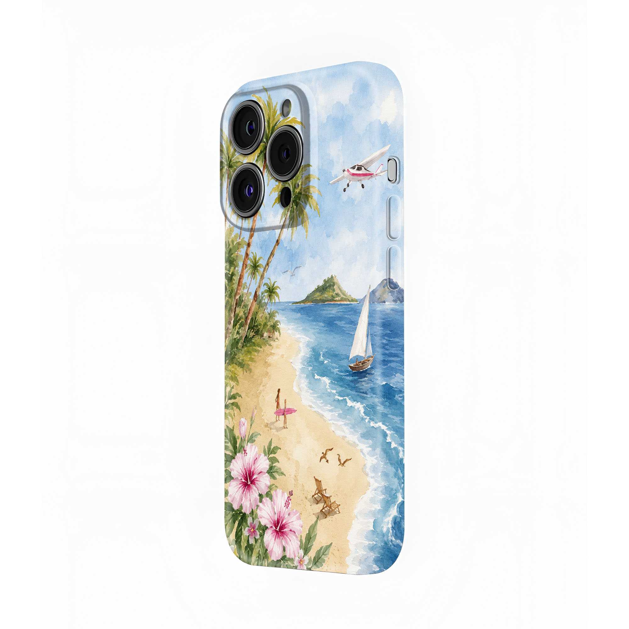 Ocean Breeze Glossy Hard Case