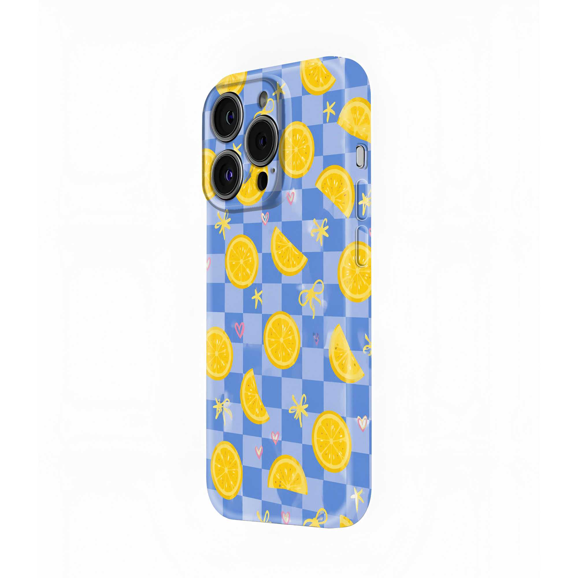 Lemon Picnic Glossy Hard Case