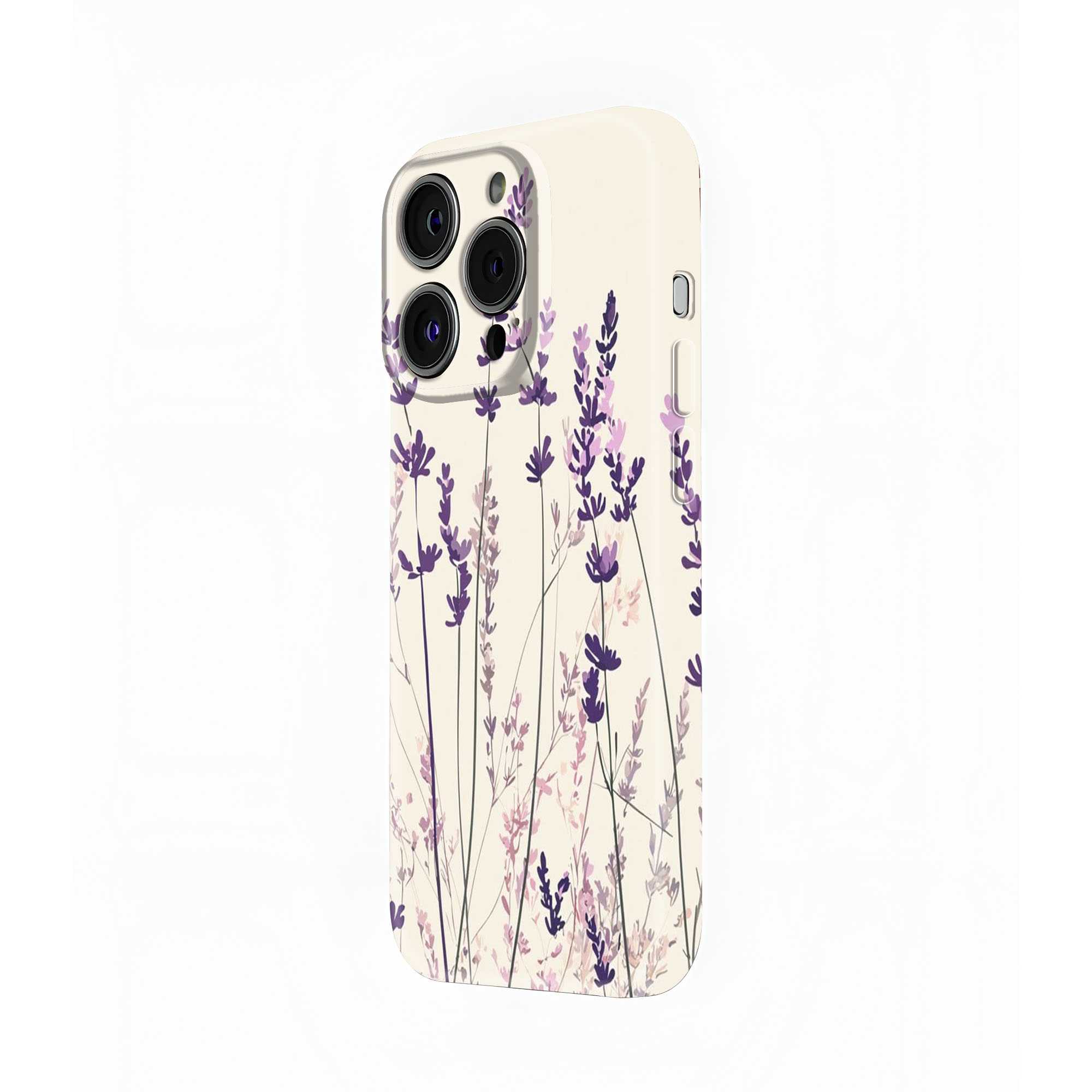 Lavender Meadow Glossy Hard Case
