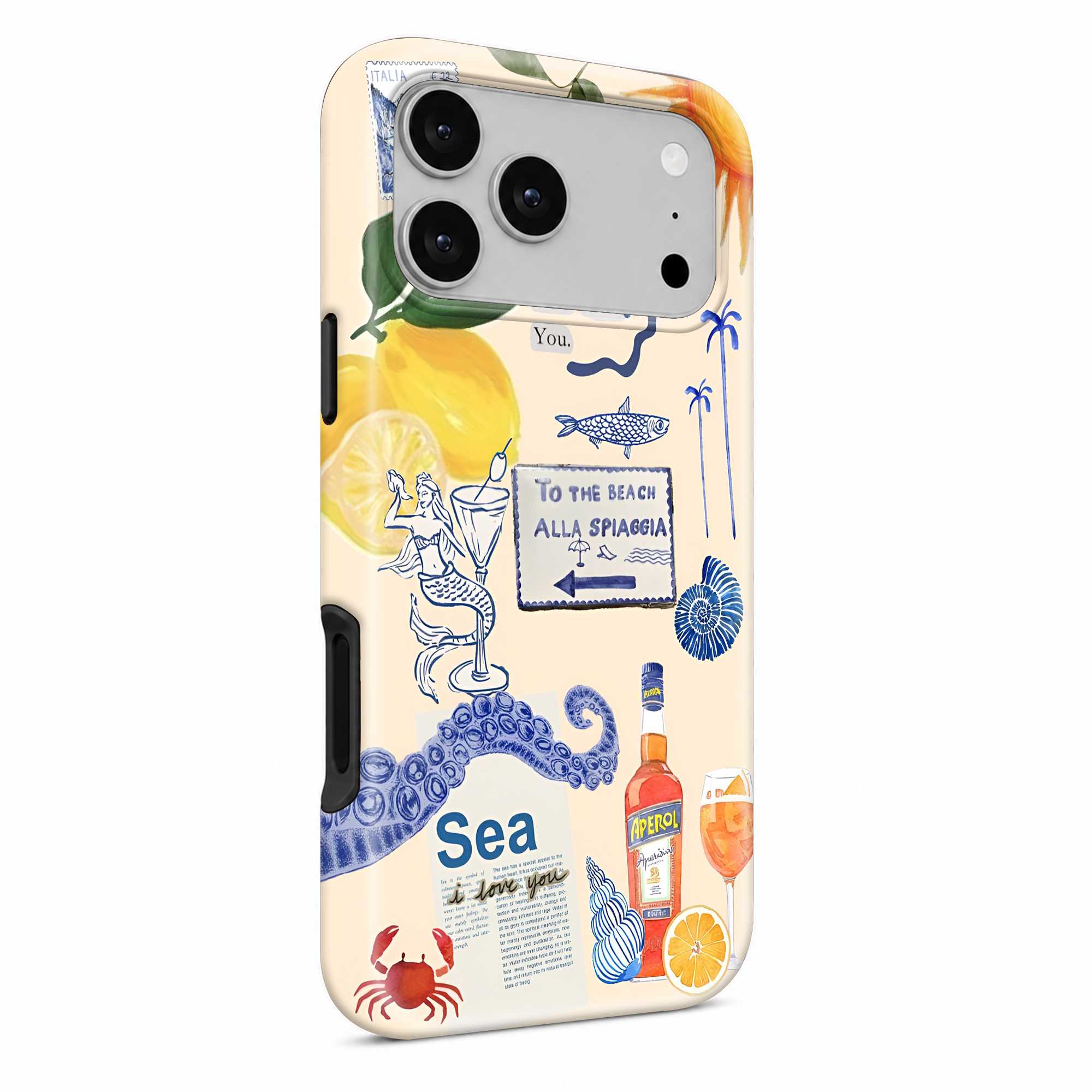Golden Lemons Dual Guard Case