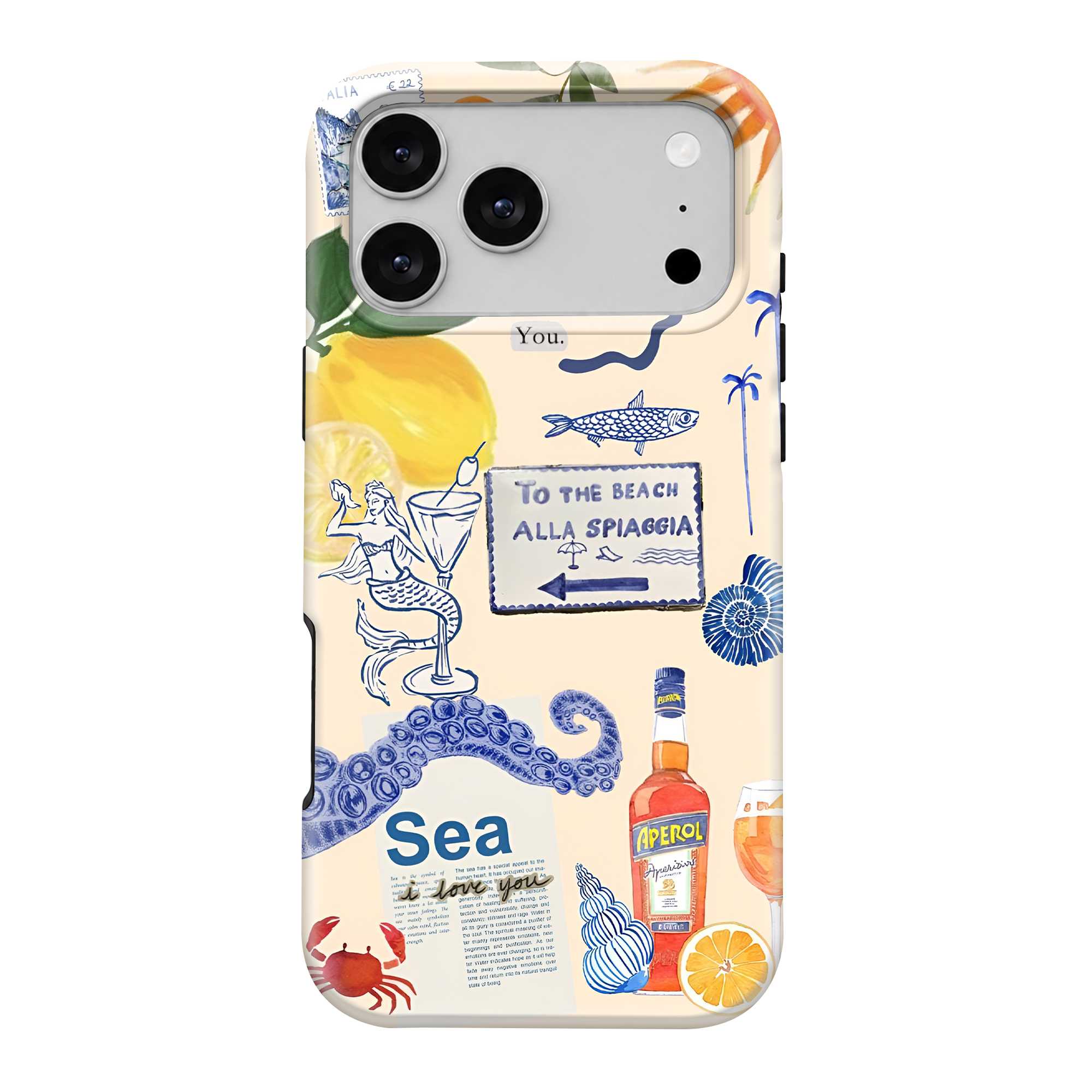 Golden Lemons Dual Guard Case