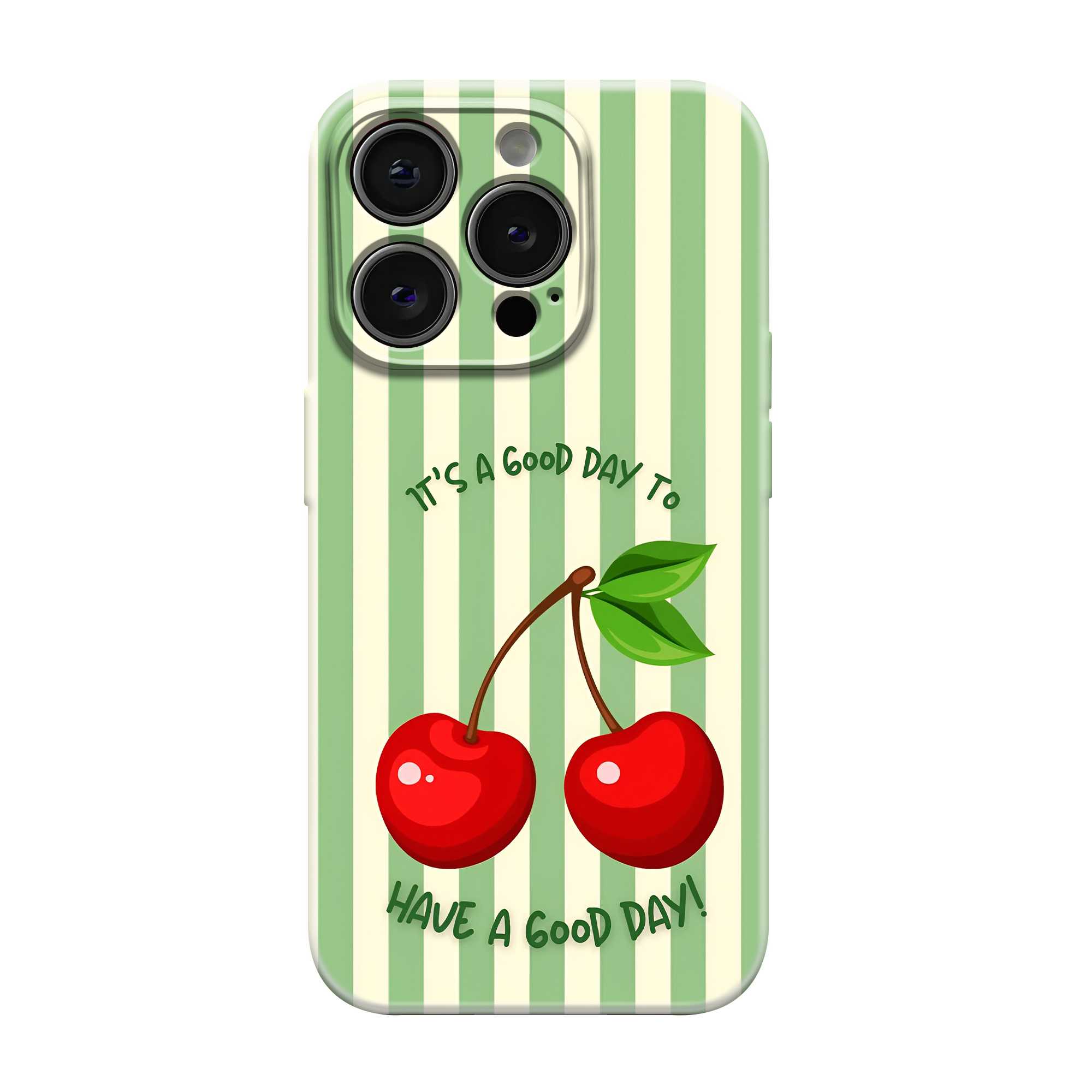 Good Day Cherries Glossy Hard Case