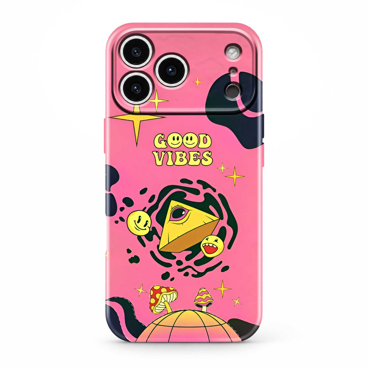 Good Vibes Only Glossy Hard Case