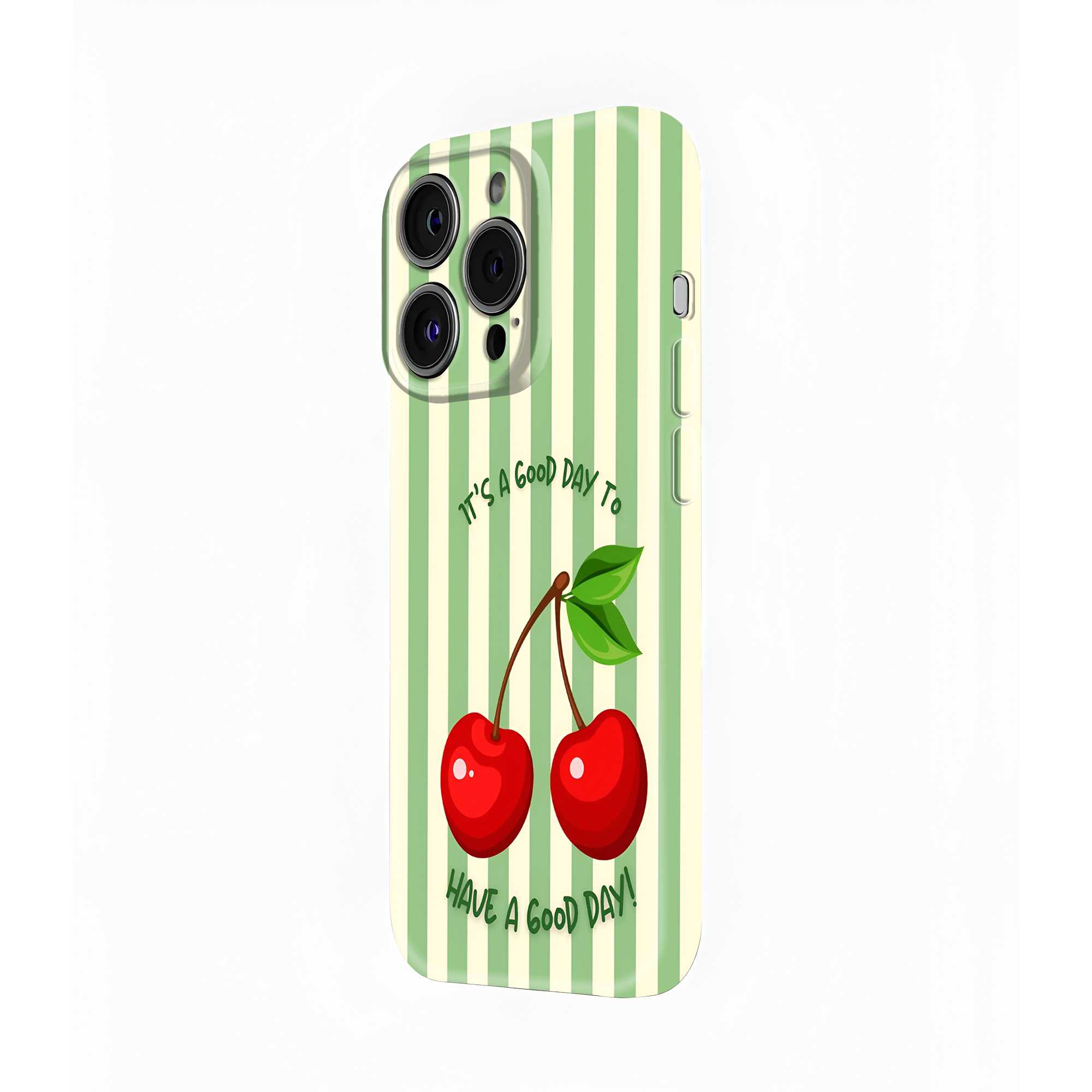 Good Day Cherries Glossy Hard Case