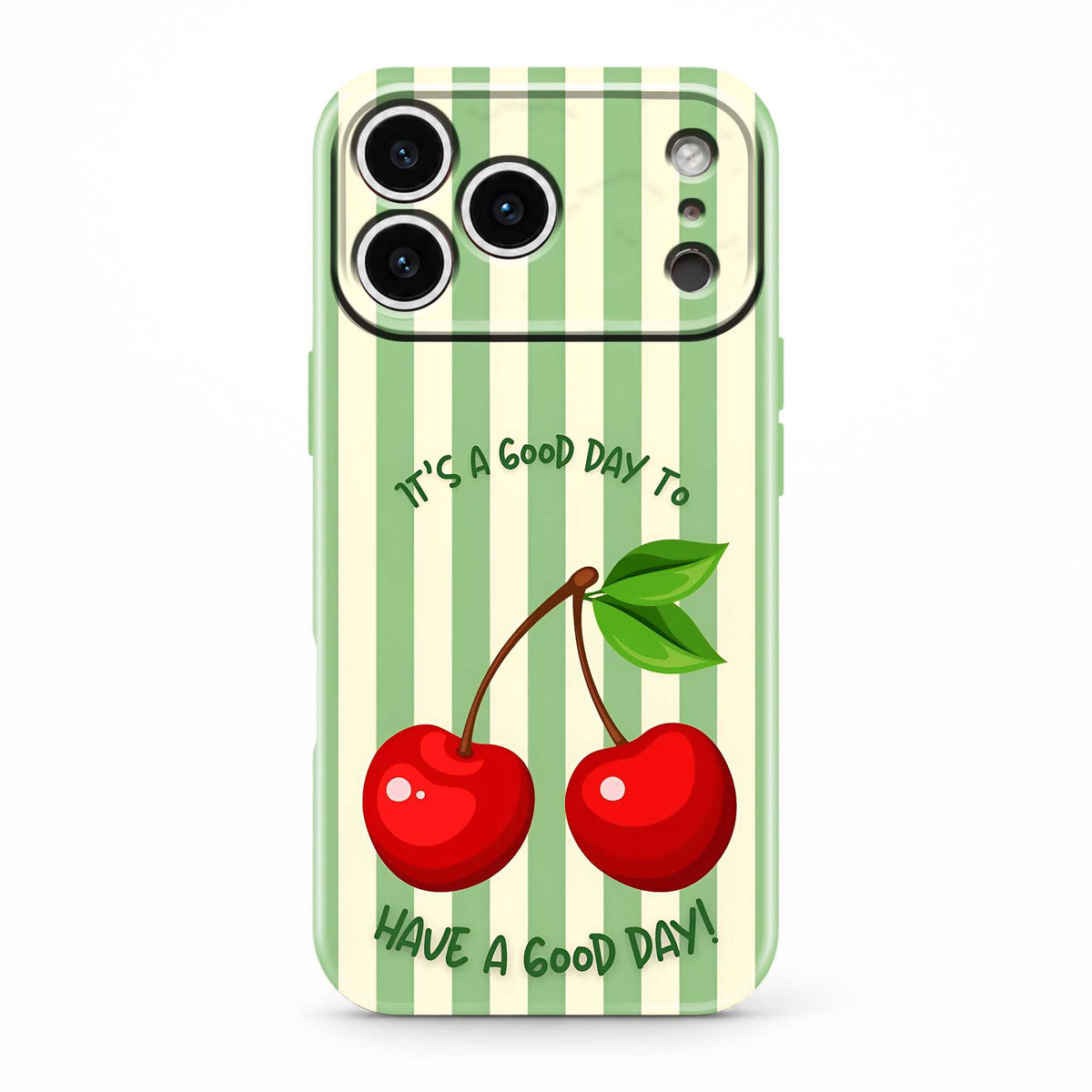 Good Day Cherries Glossy Hard Case