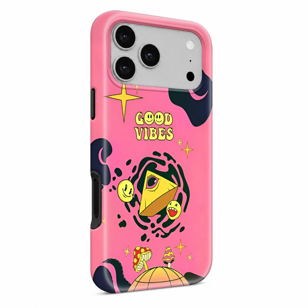 Good Vibes Only Dual Guard Case