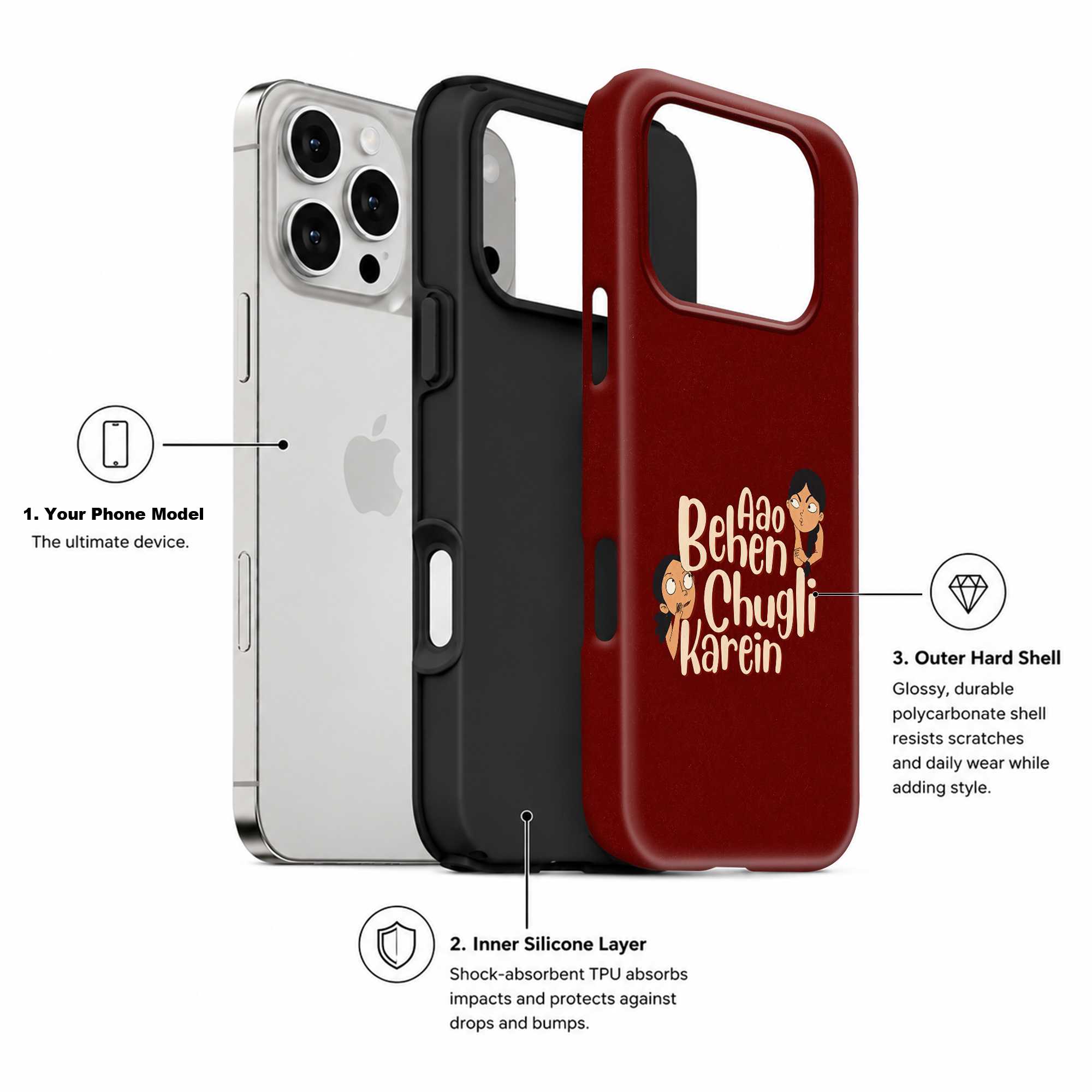 Gossip Girls Dual Guard Case