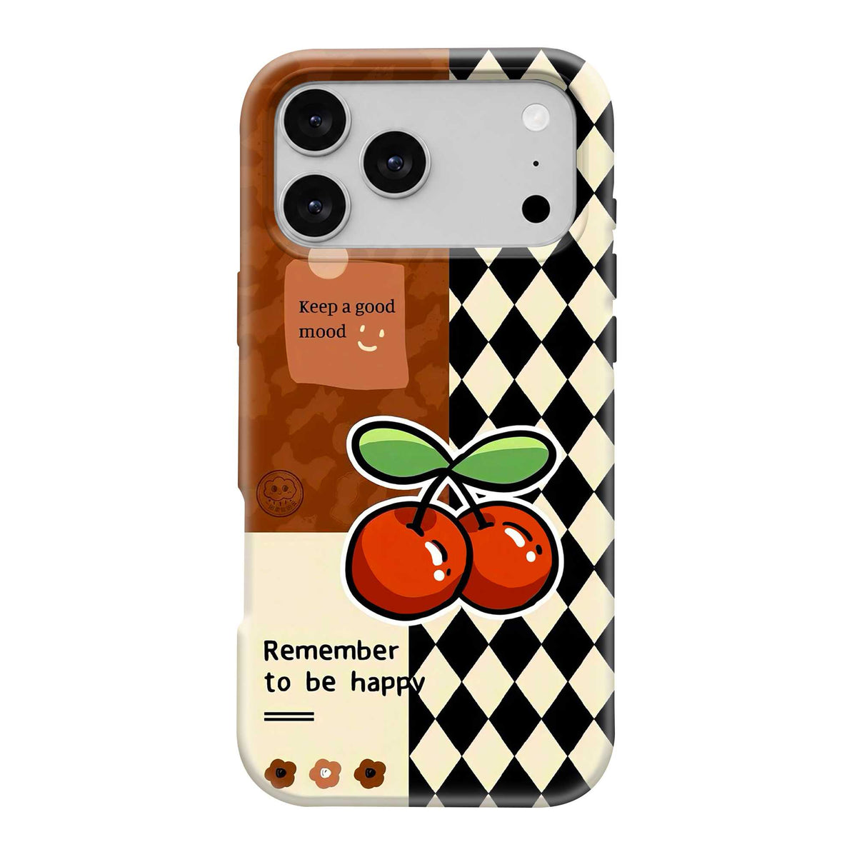 Happy Vibes Cherry Dual Guard Case