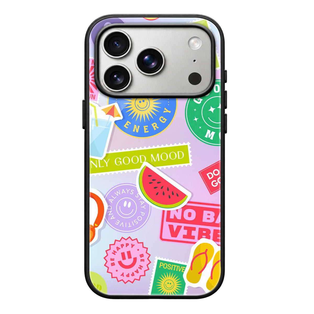 Happy Mood Glass Case