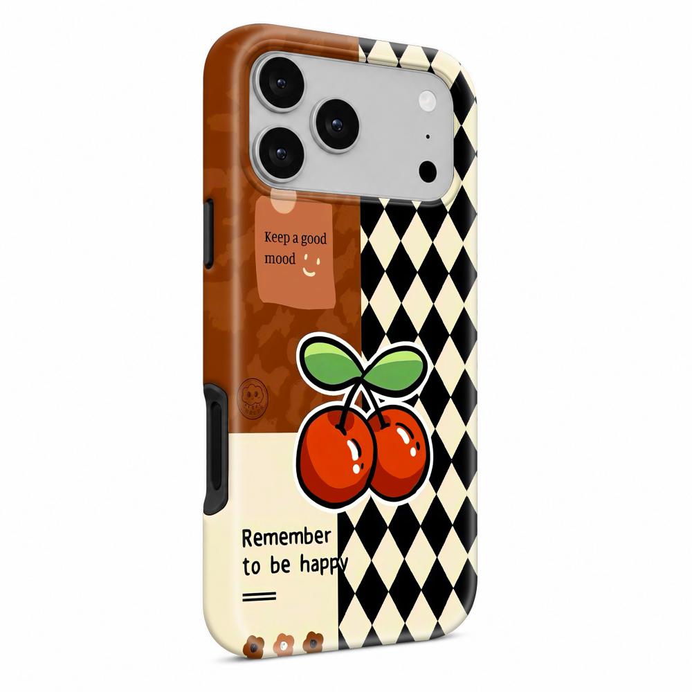 Happy Vibes Cherry Dual Guard Case