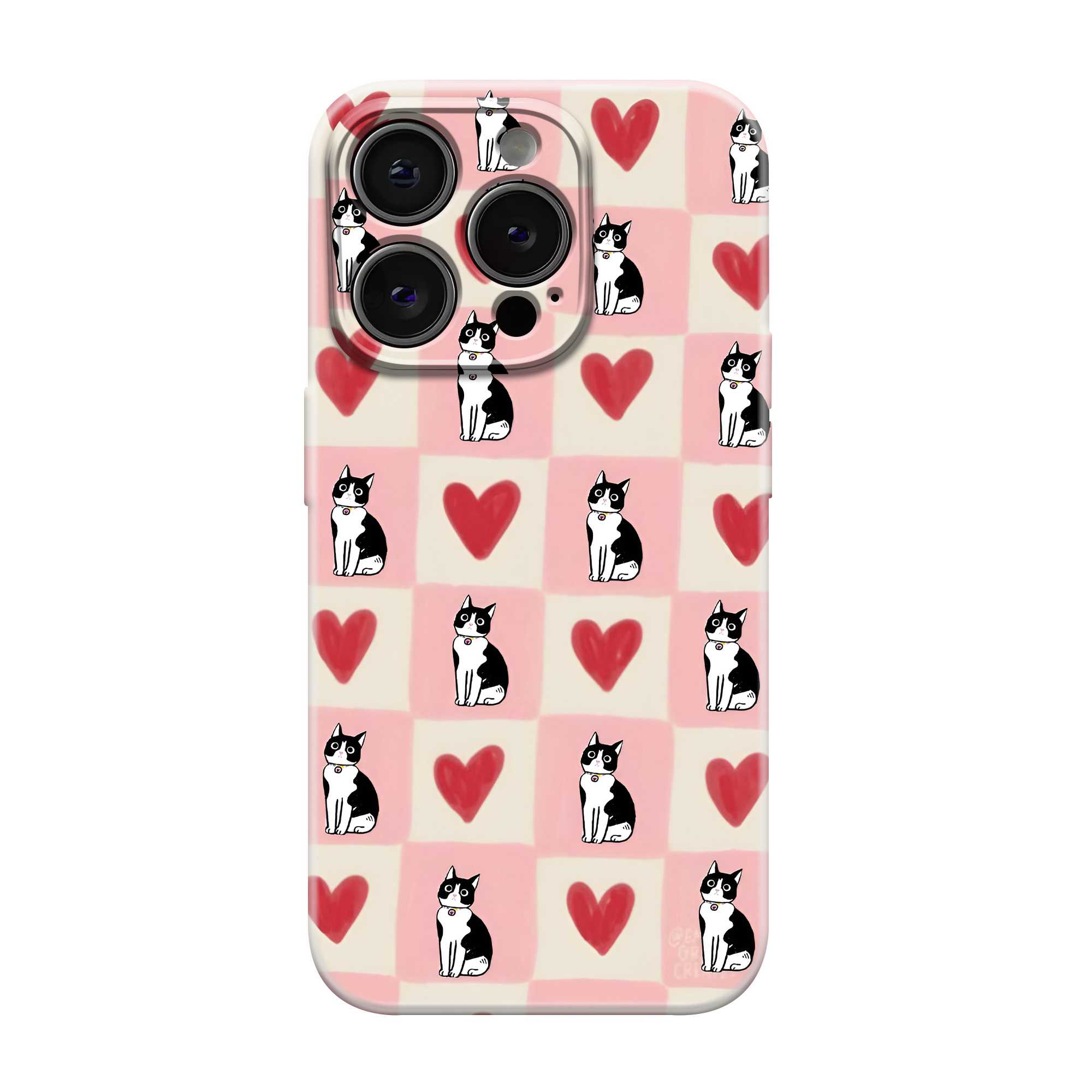 Heart Paws Glossy Hard Case