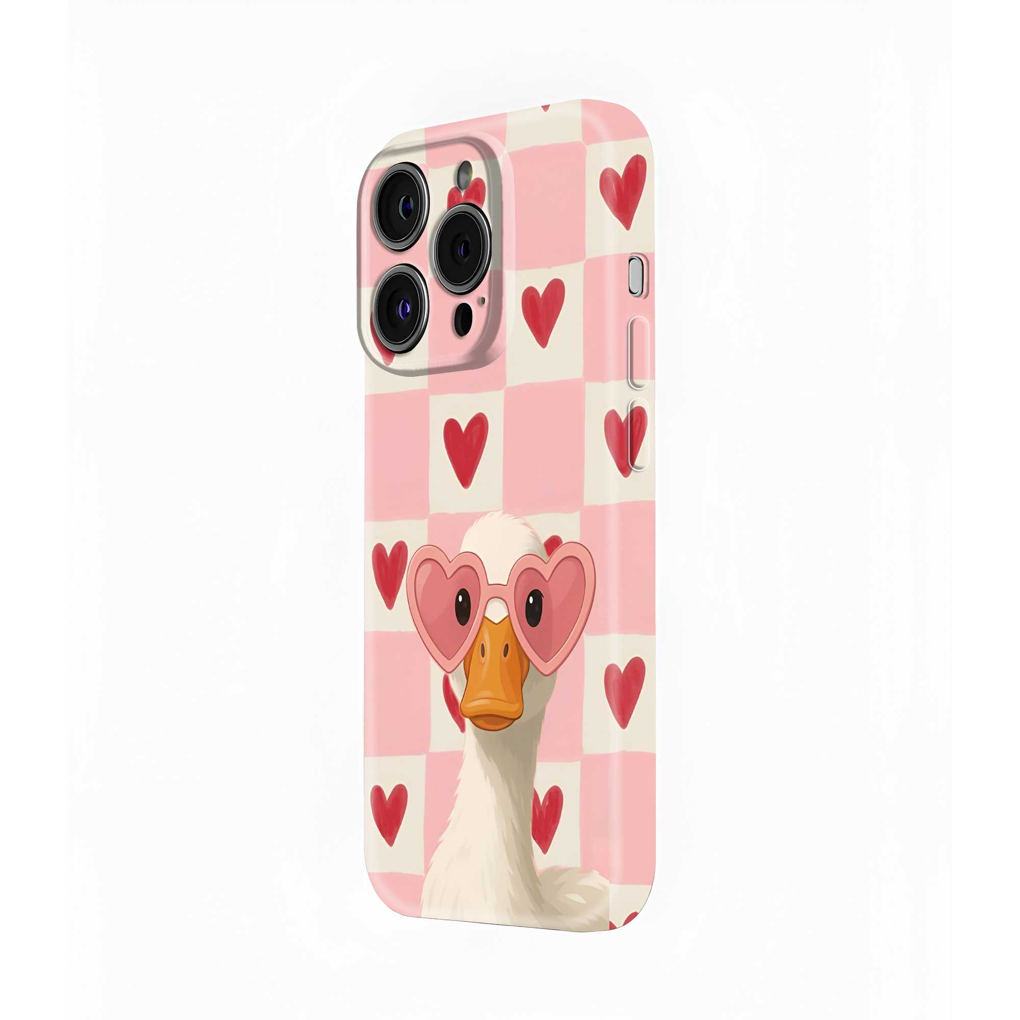 Heart Quacker Glossy Hard Case