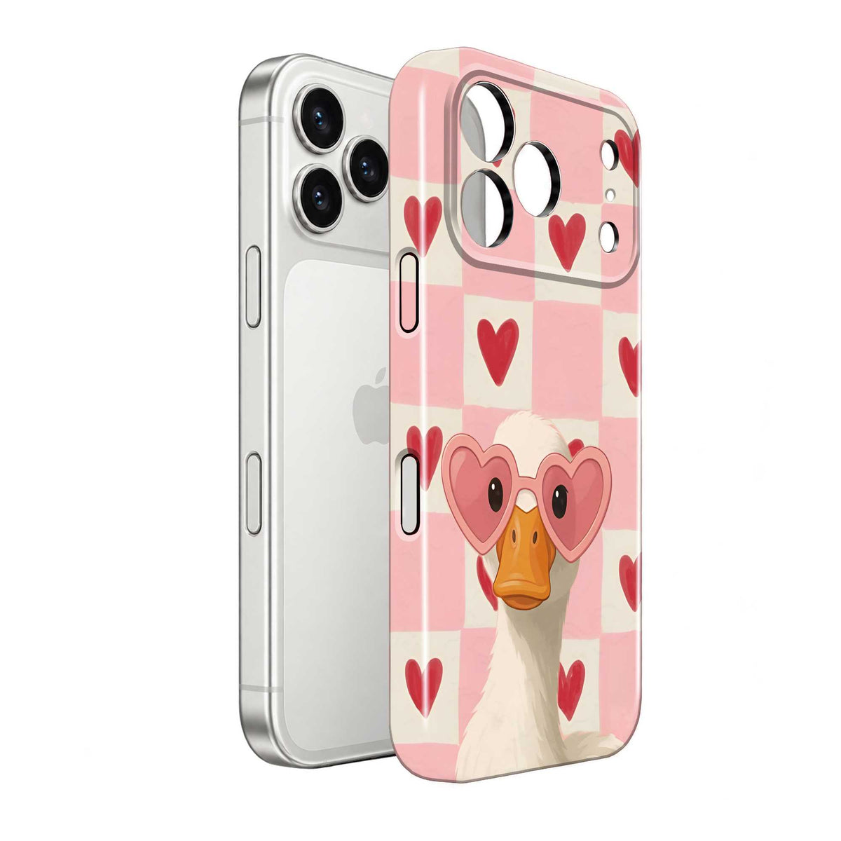 Heart Quacker Glossy Hard Case