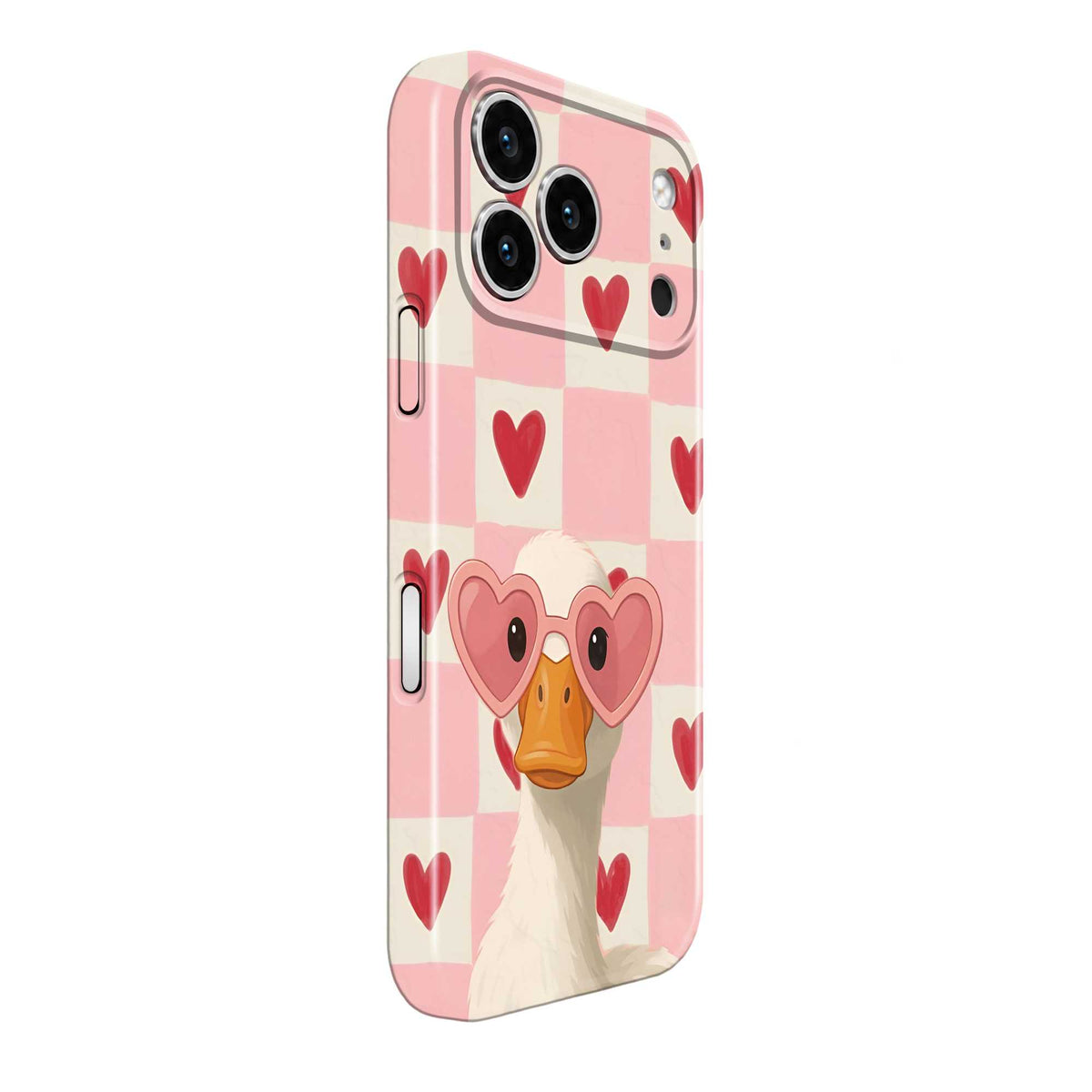 Heart Quacker Glossy Hard Case