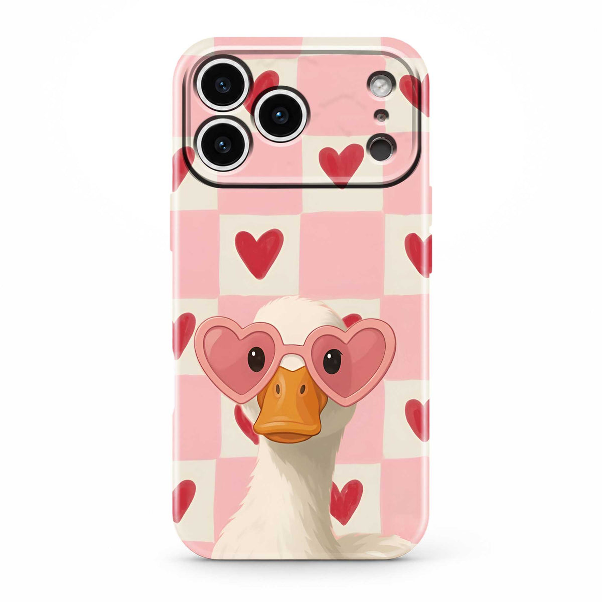 Heart Quacker Glossy Hard Case