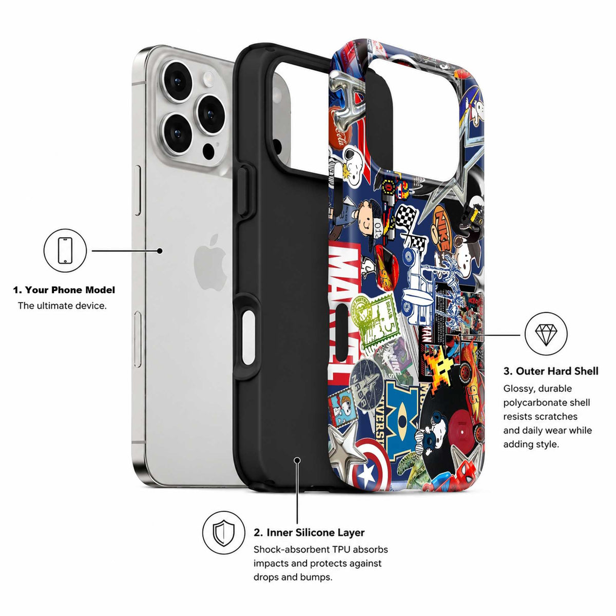Hero Rush Dual Guard Case