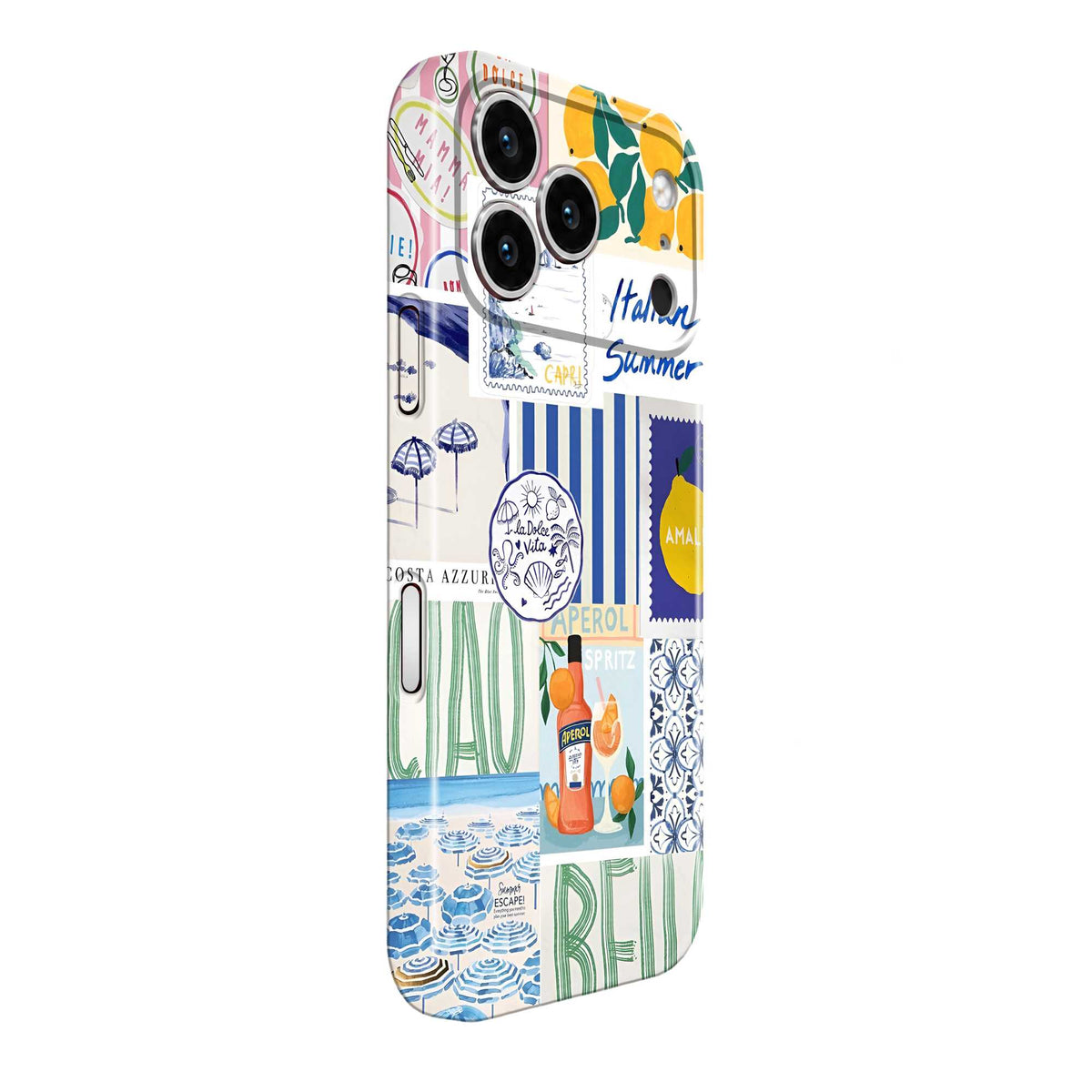 Italian Summer Glossy Hard Case
