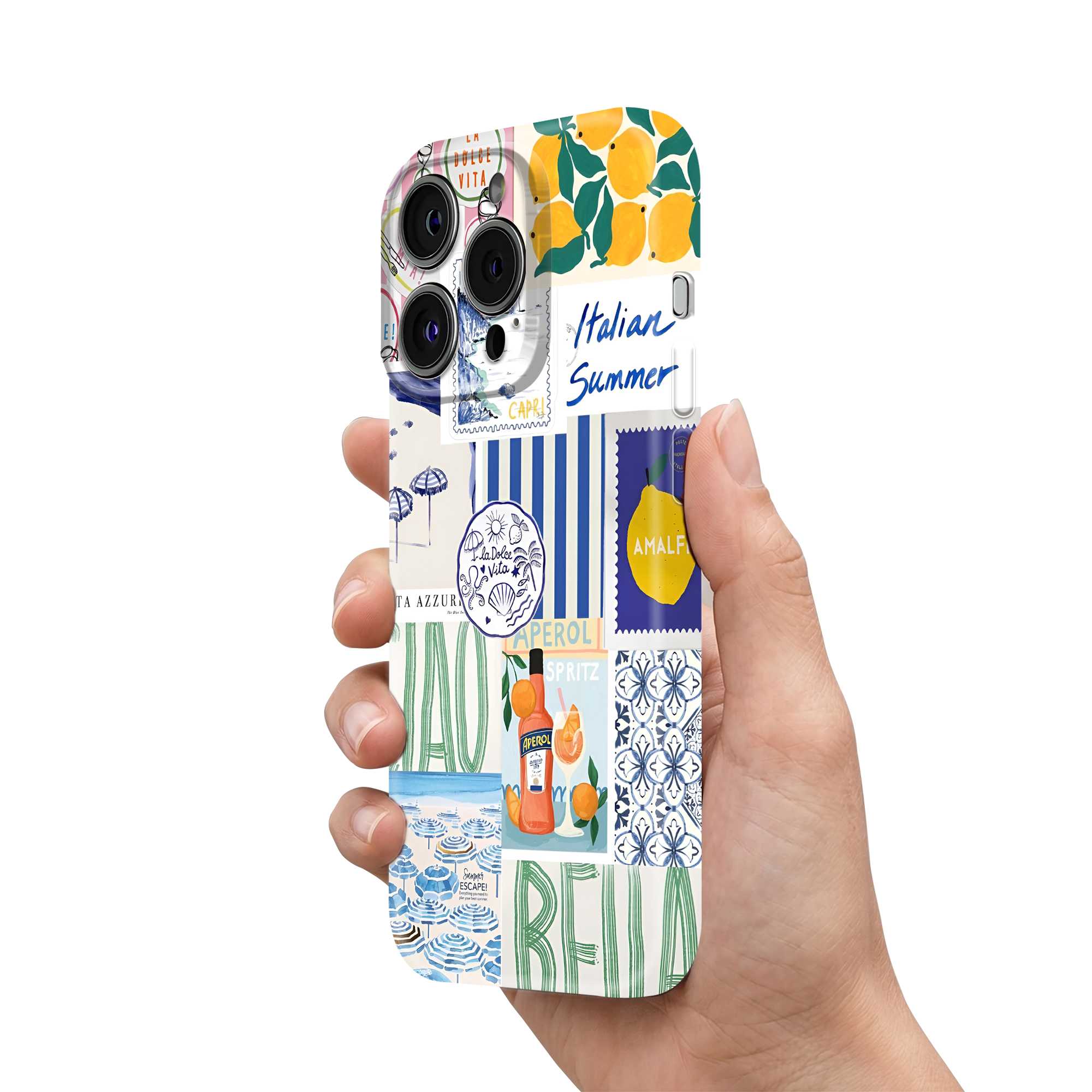 Italian Summer Glossy Hard Case