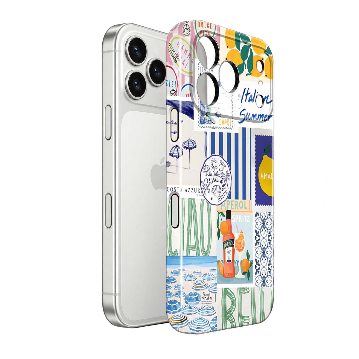 Italian Summer Glossy Hard Case