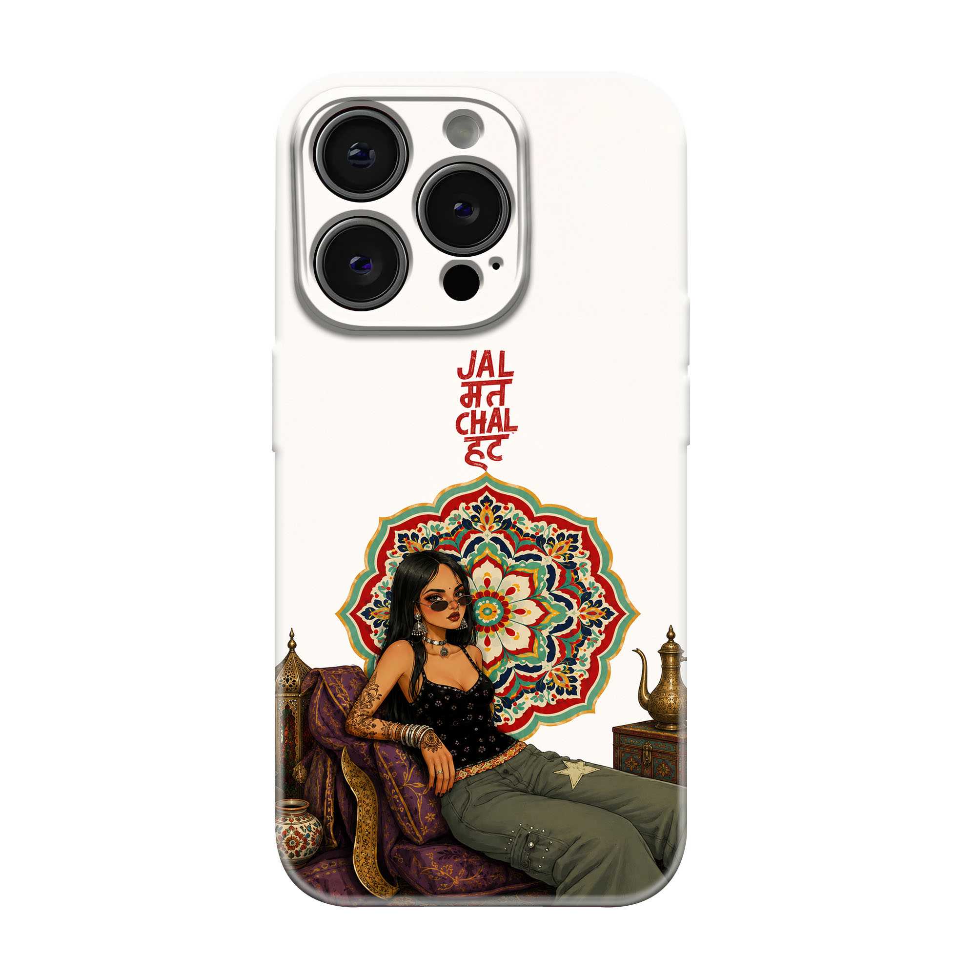 Jal Mat Chal Hat Glossy Hard Case
