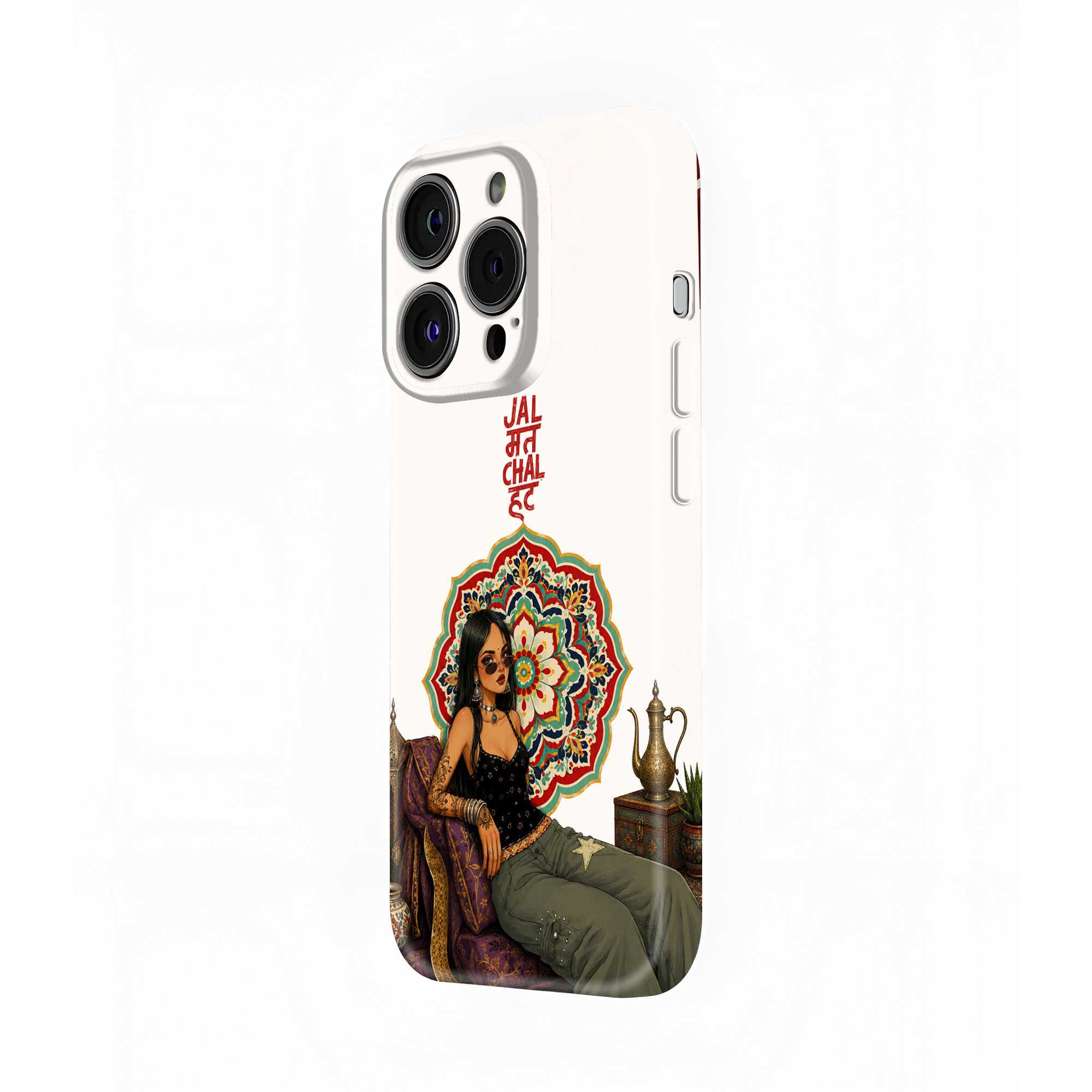 Jal Mat Chal Hat Glossy Hard Case